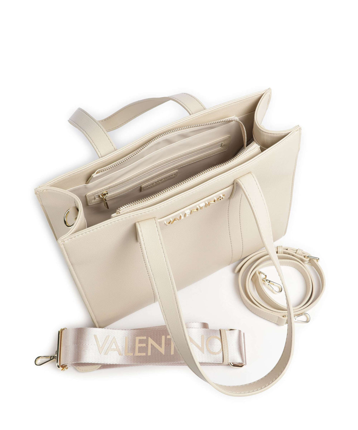 Valentino Bags Aury Re Tote bag ecru