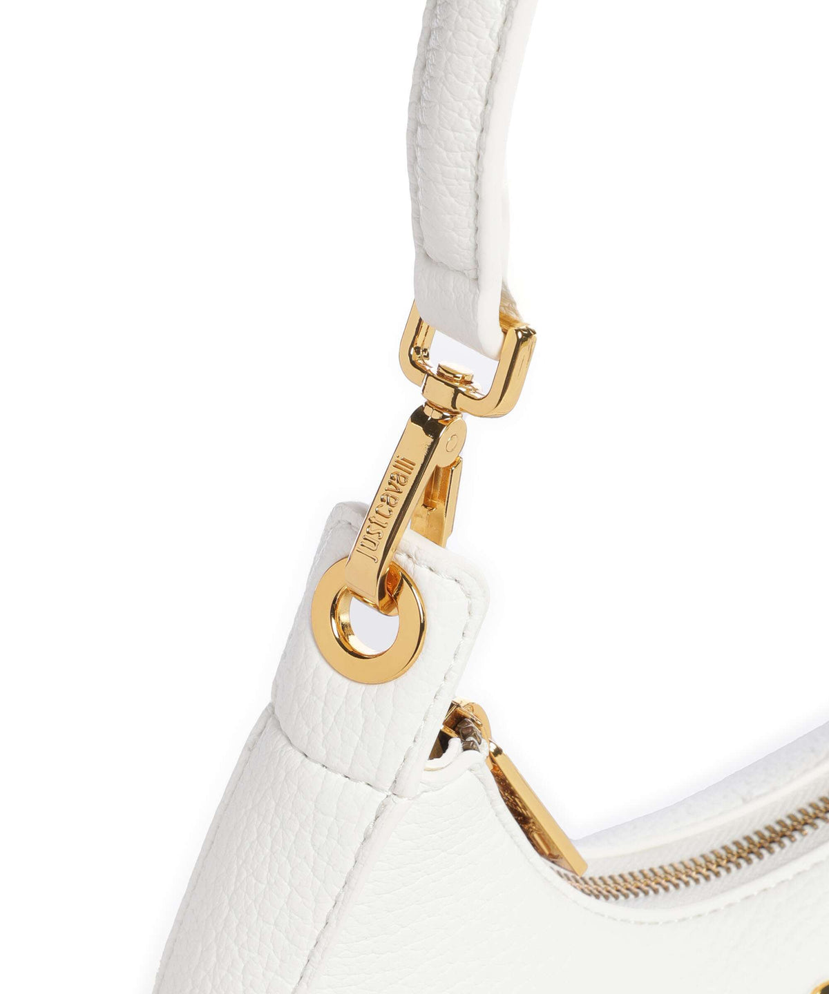 Just Cavalli Soft Basic Shoulder bag white