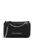 Just Cavalli Quilted Zebra Shoulder bag black