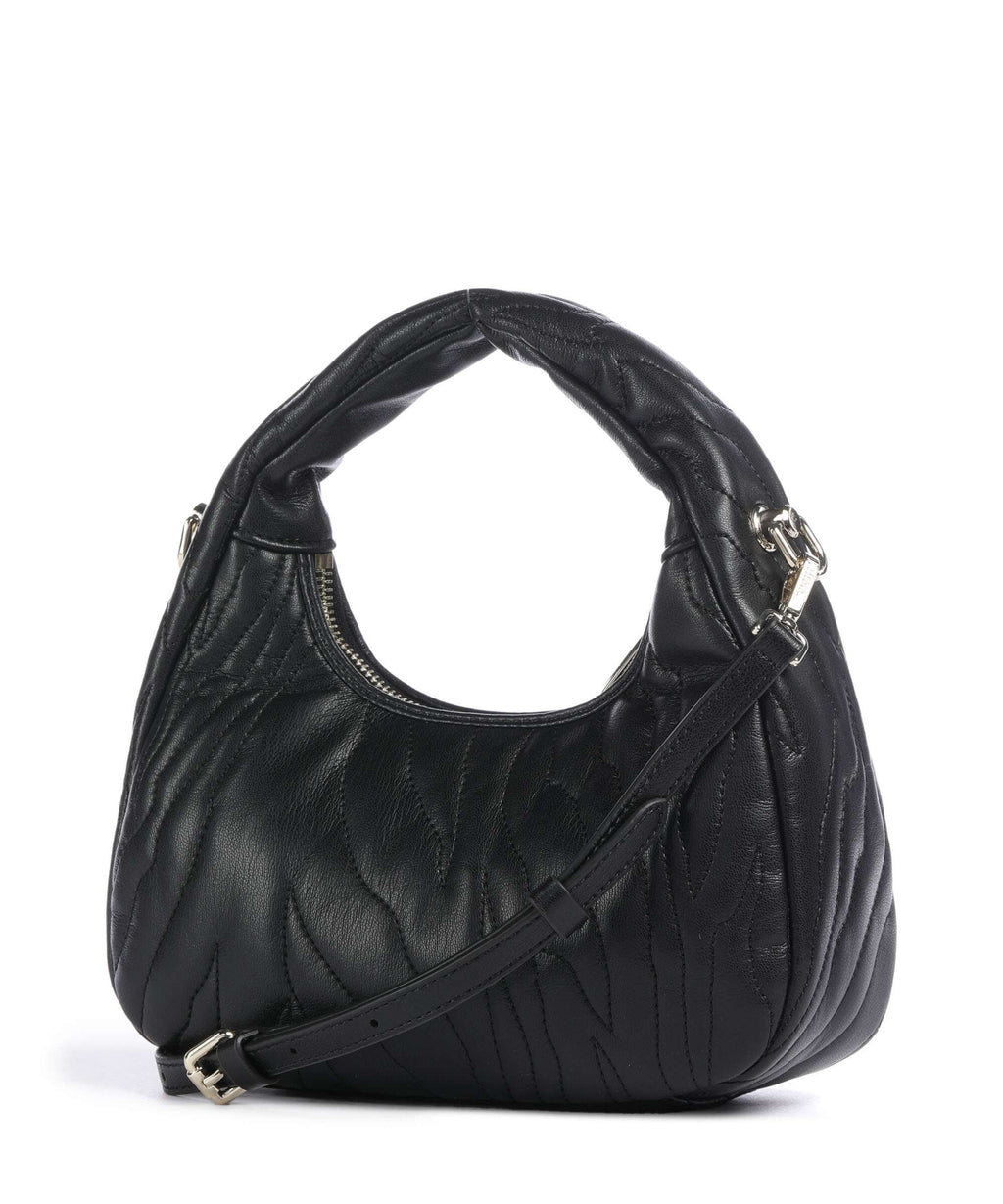 Just Cavalli Quilted Zebra Handbag black