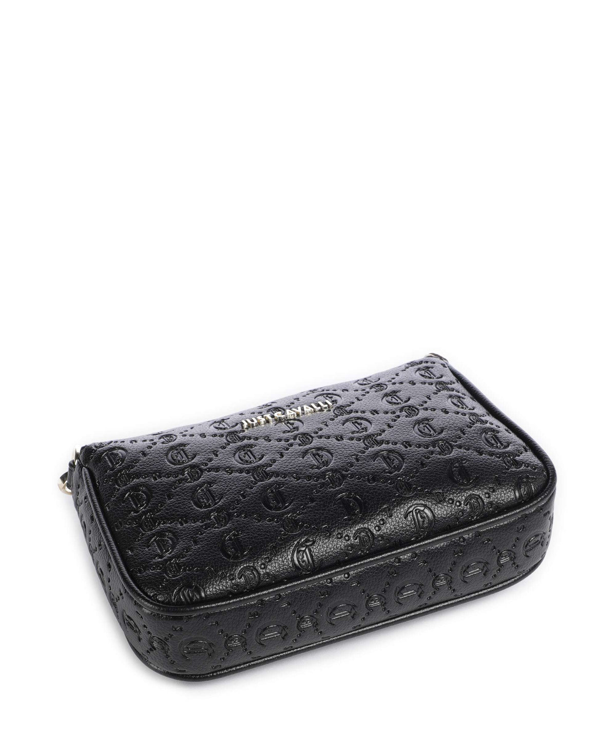 Just Cavalli All Over Gothic Shoulder bag black