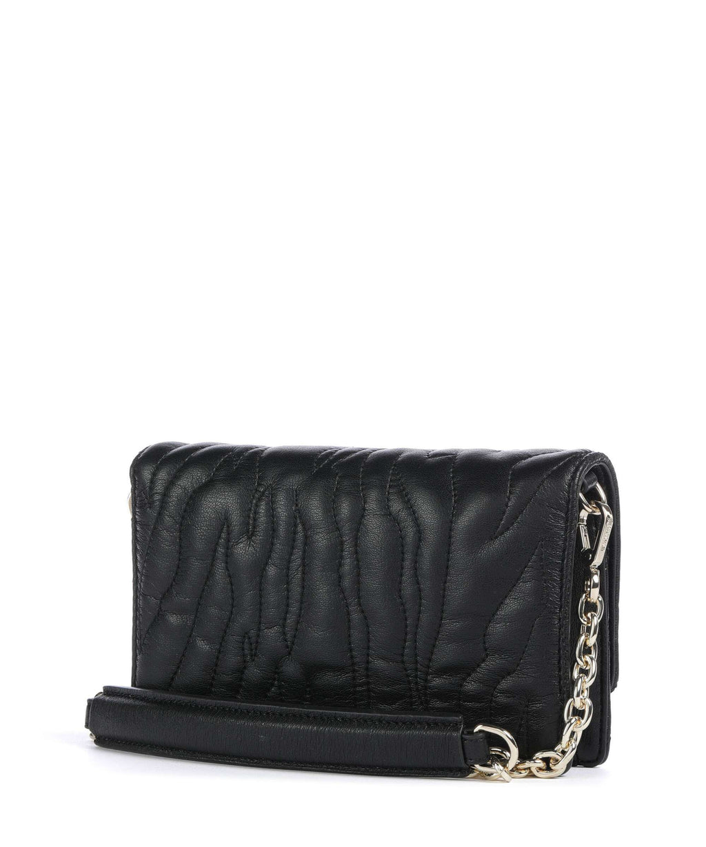 Just Cavalli Quilted Zebra Wallet black
