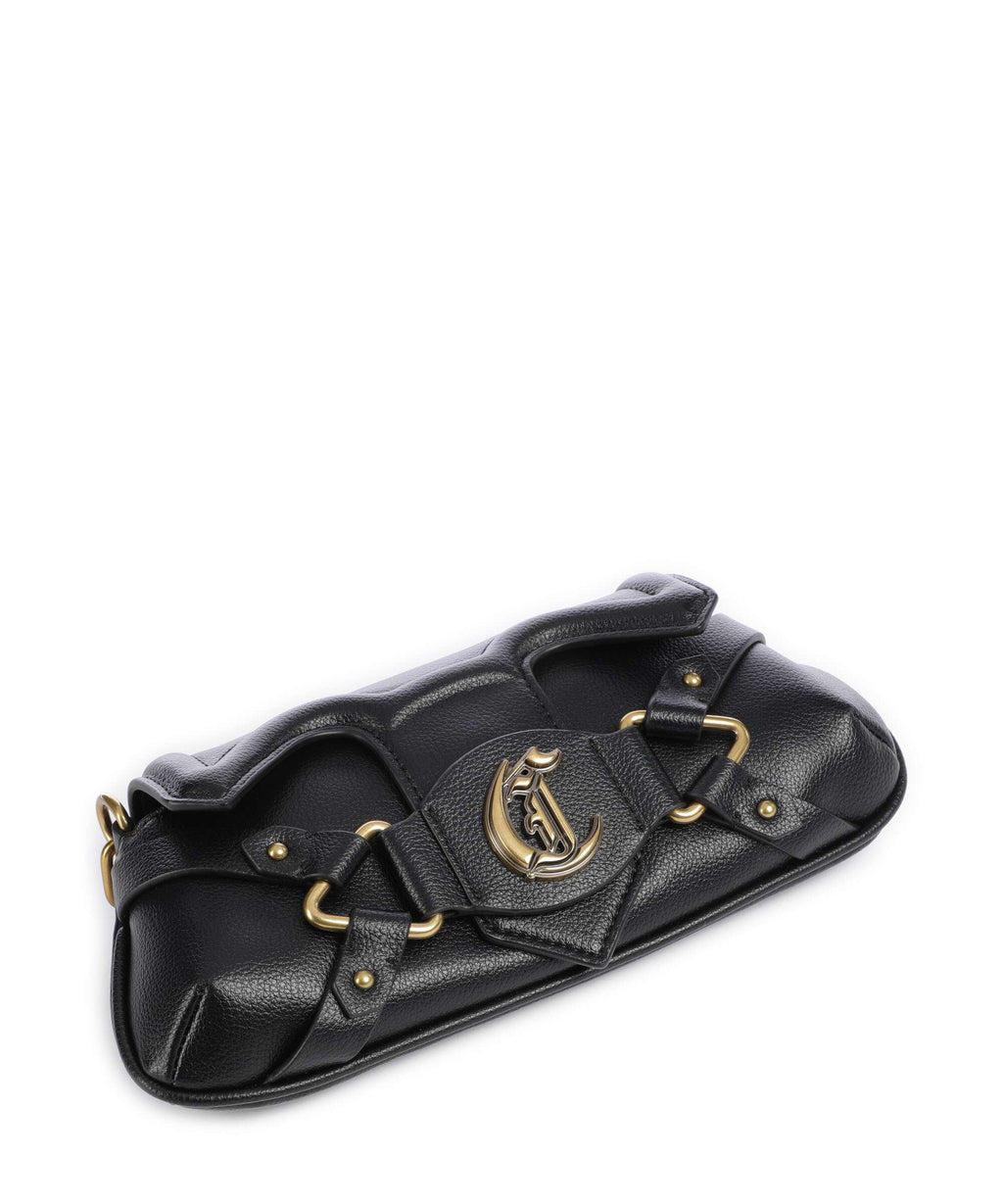 Just Cavalli Crossed Laces Shoulder bag black
