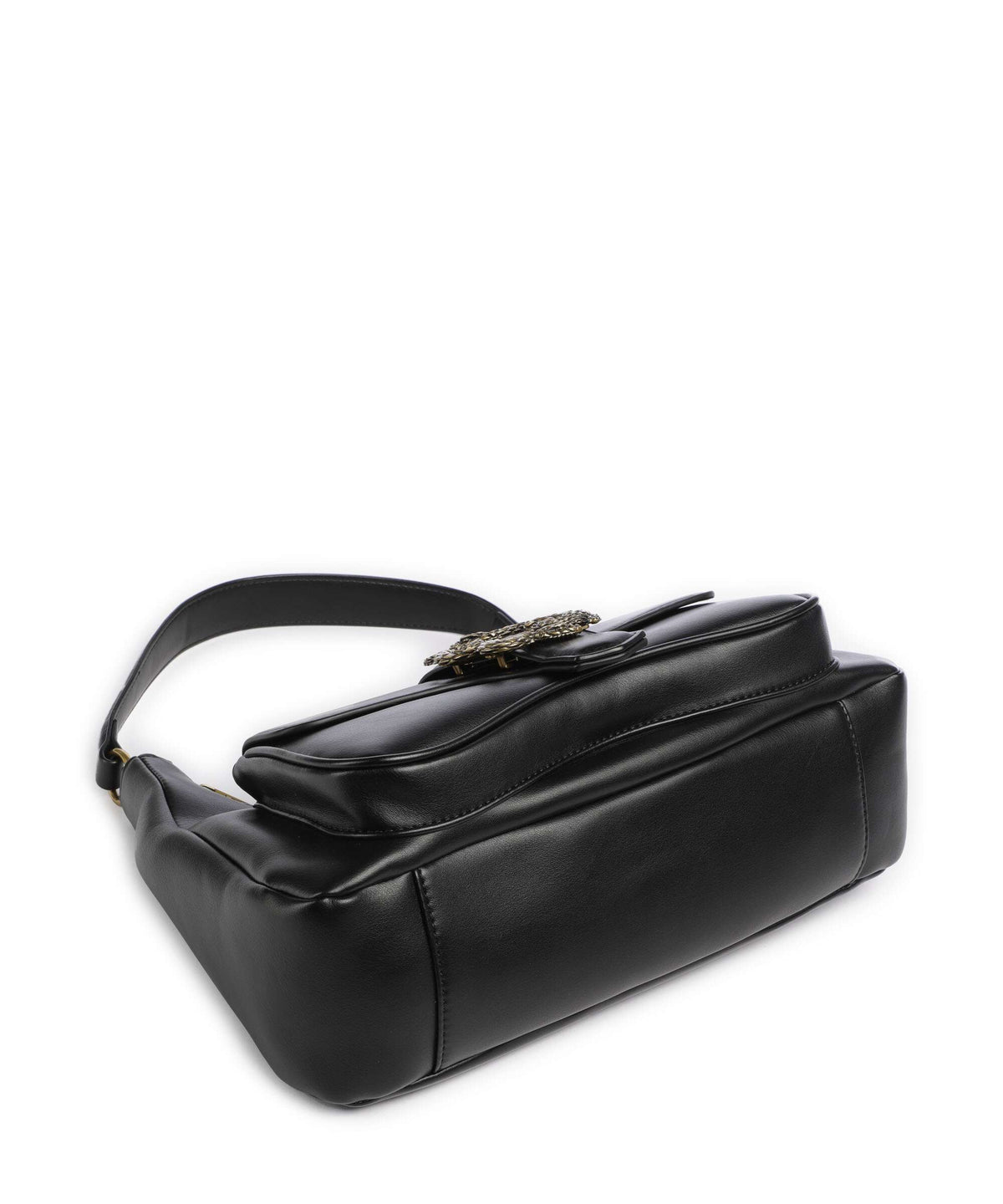 Just Cavalli Iconic Snakes Shoulder bag black