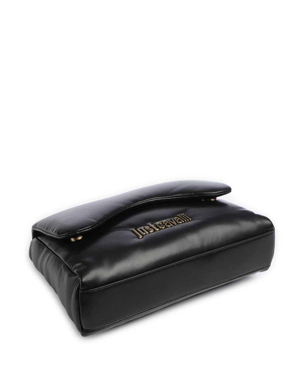 Just Cavalli Puffy Foulard Shoulder bag black