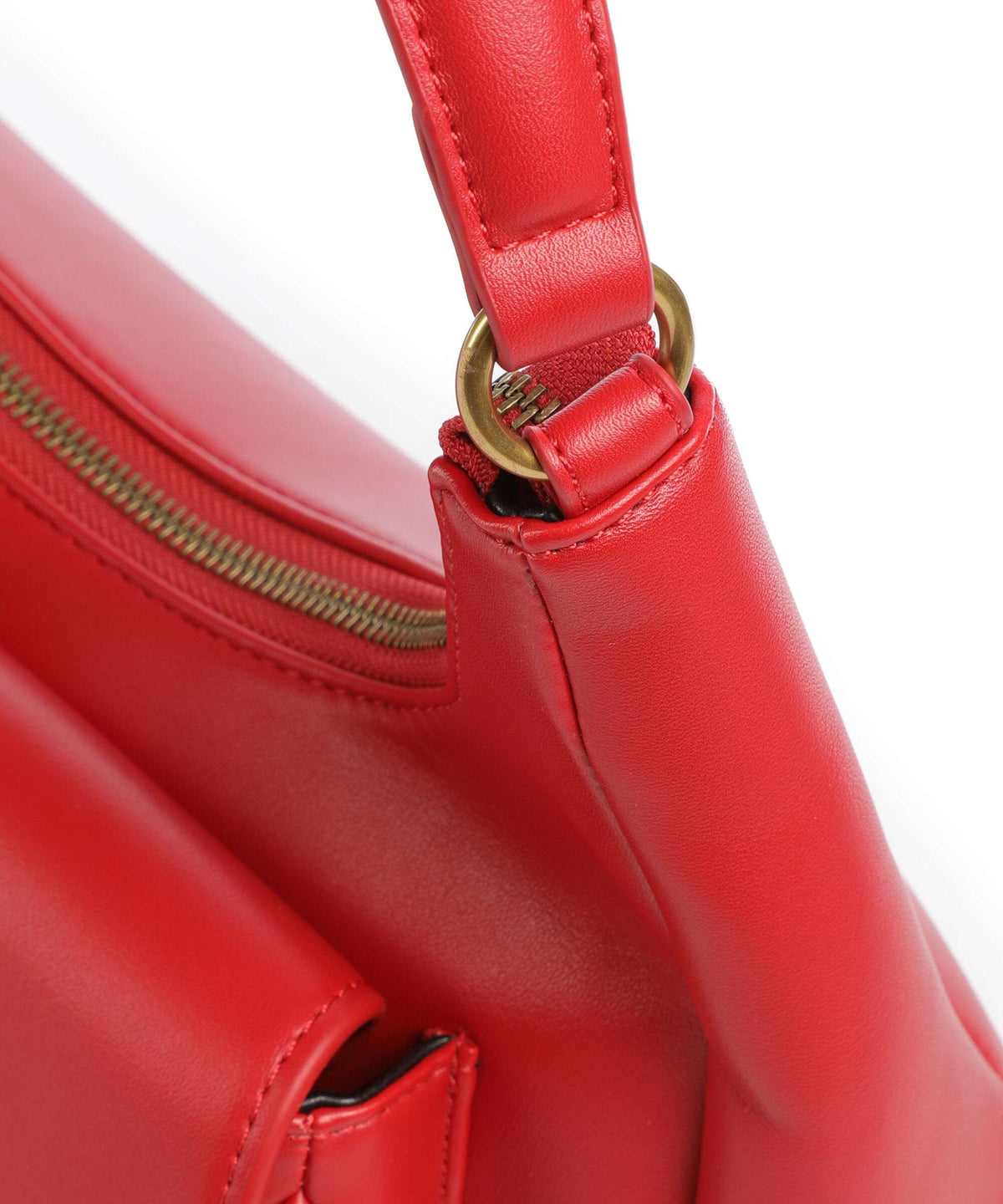 Just Cavalli Iconic Snakes Shoulder bag tango red