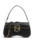 Just Cavalli Iconic Snakes Shoulder bag black