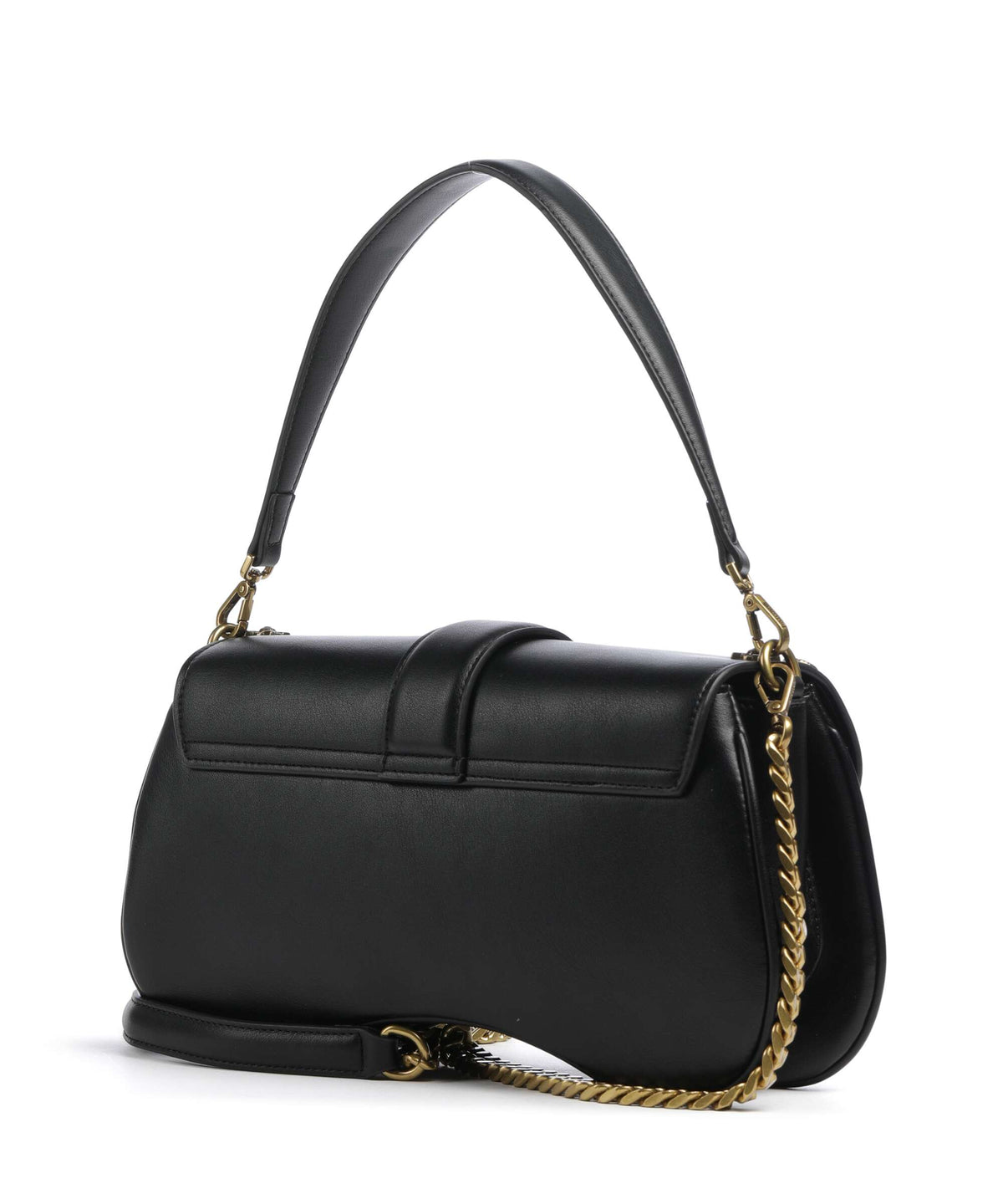 Just Cavalli Iconic Snakes Shoulder bag black