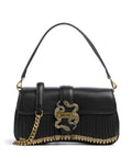 Just Cavalli Iconic Snakes Shoulder bag black