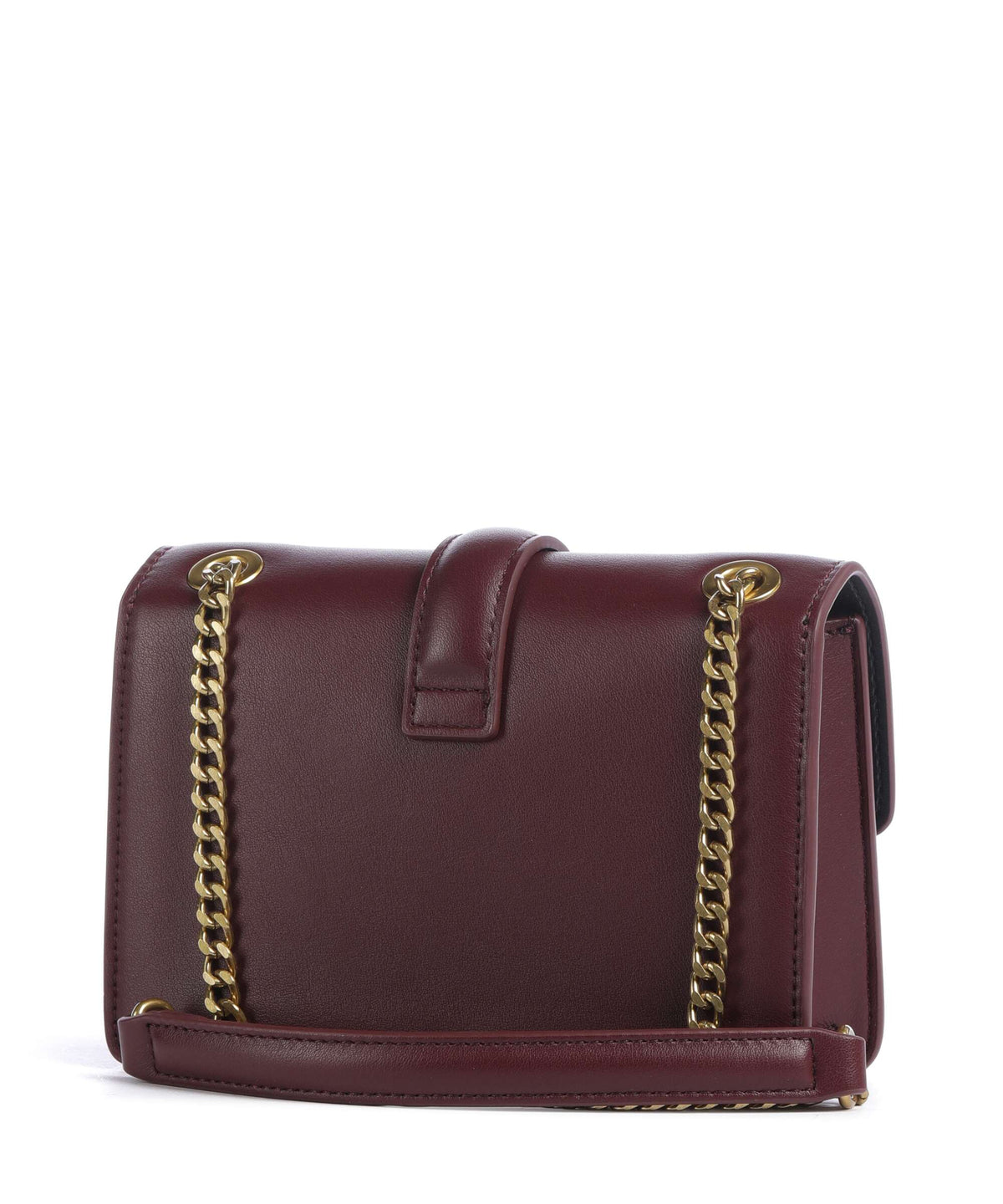 Just Cavalli Iconic Snakes Shoulder bag cordovan