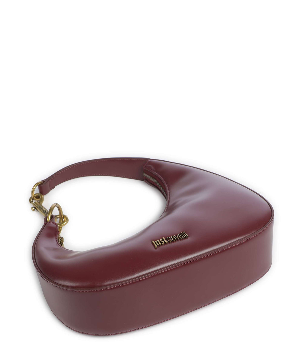 Just Cavalli Dog Leash Shoulder bag cordovan