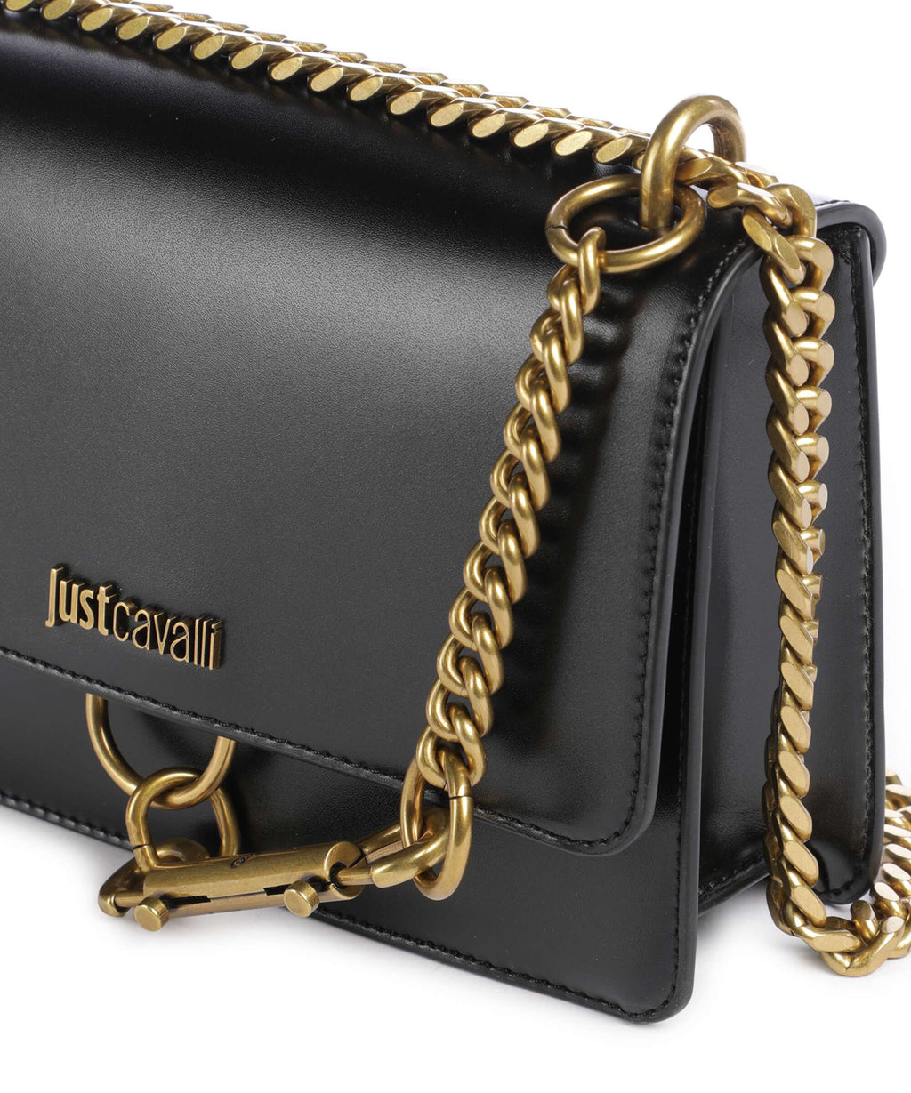 Just Cavalli Dog Leash Crossbody bag black