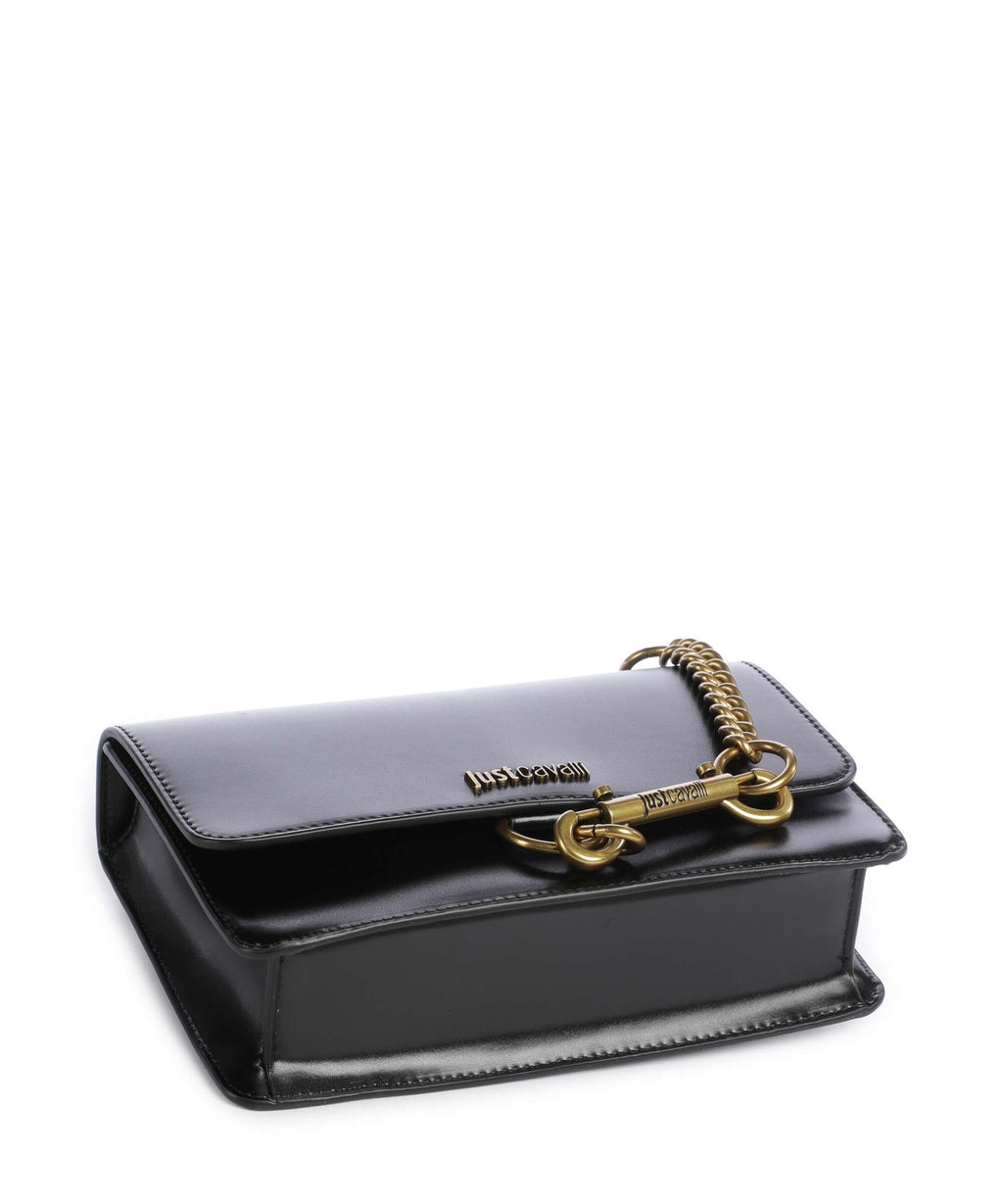 Just Cavalli Dog Leash Crossbody bag black