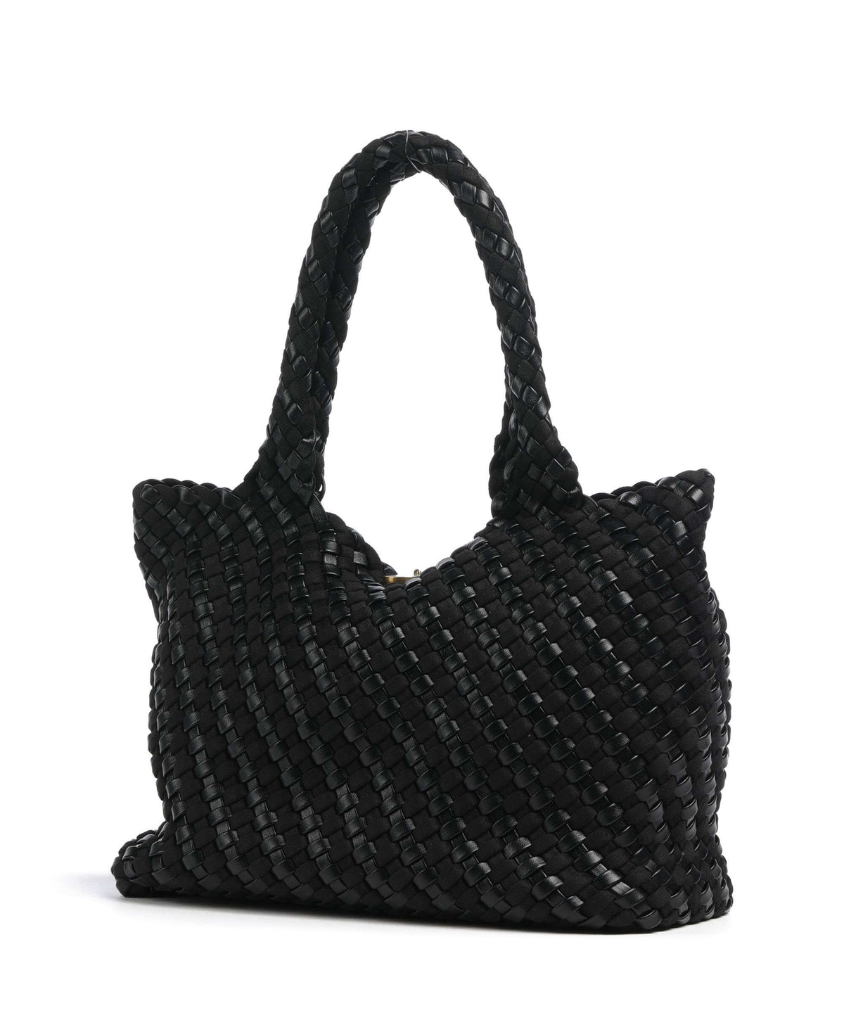 Just Cavalli Woving Hobo bag black