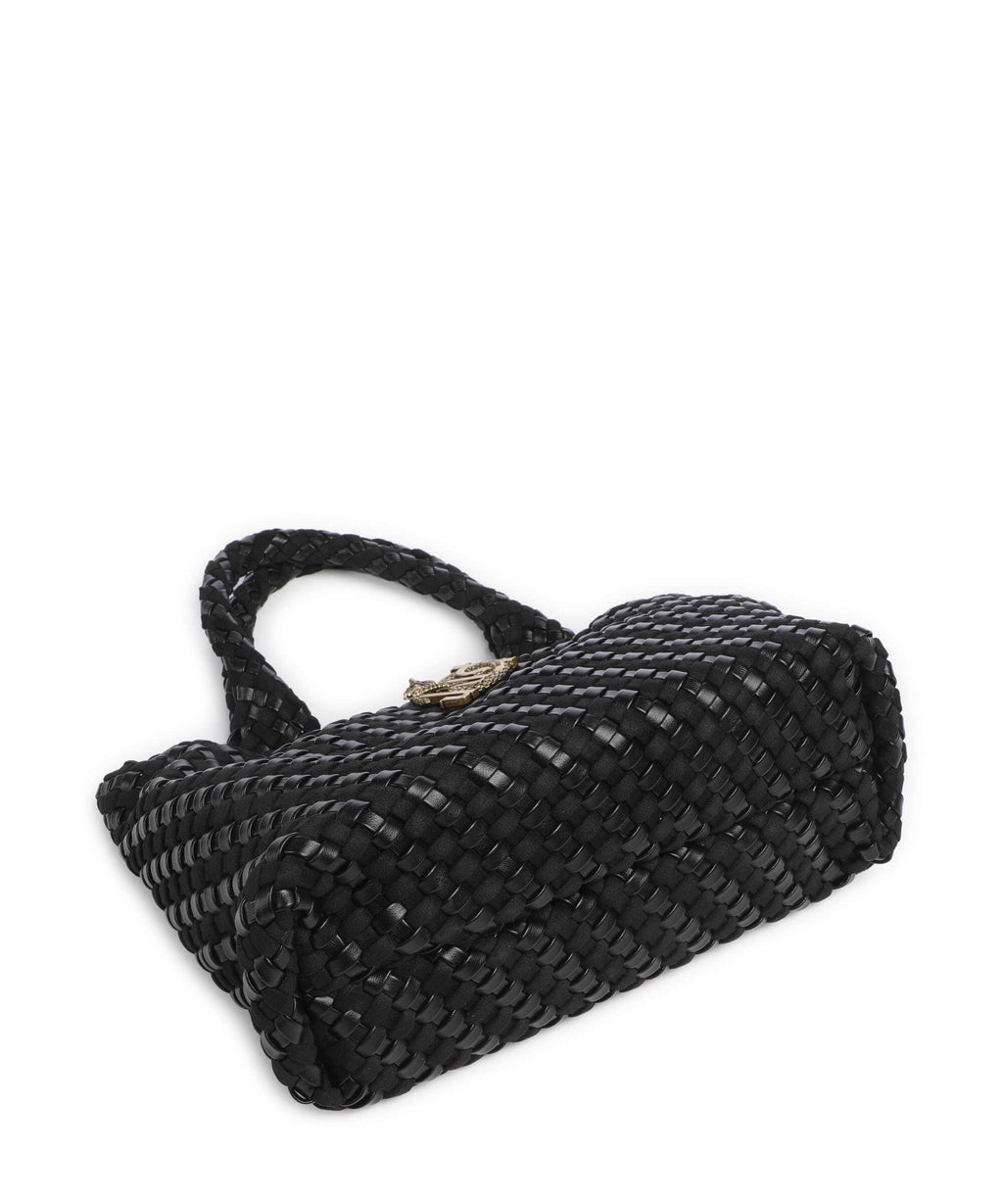 Just Cavalli Woving Hobo bag black