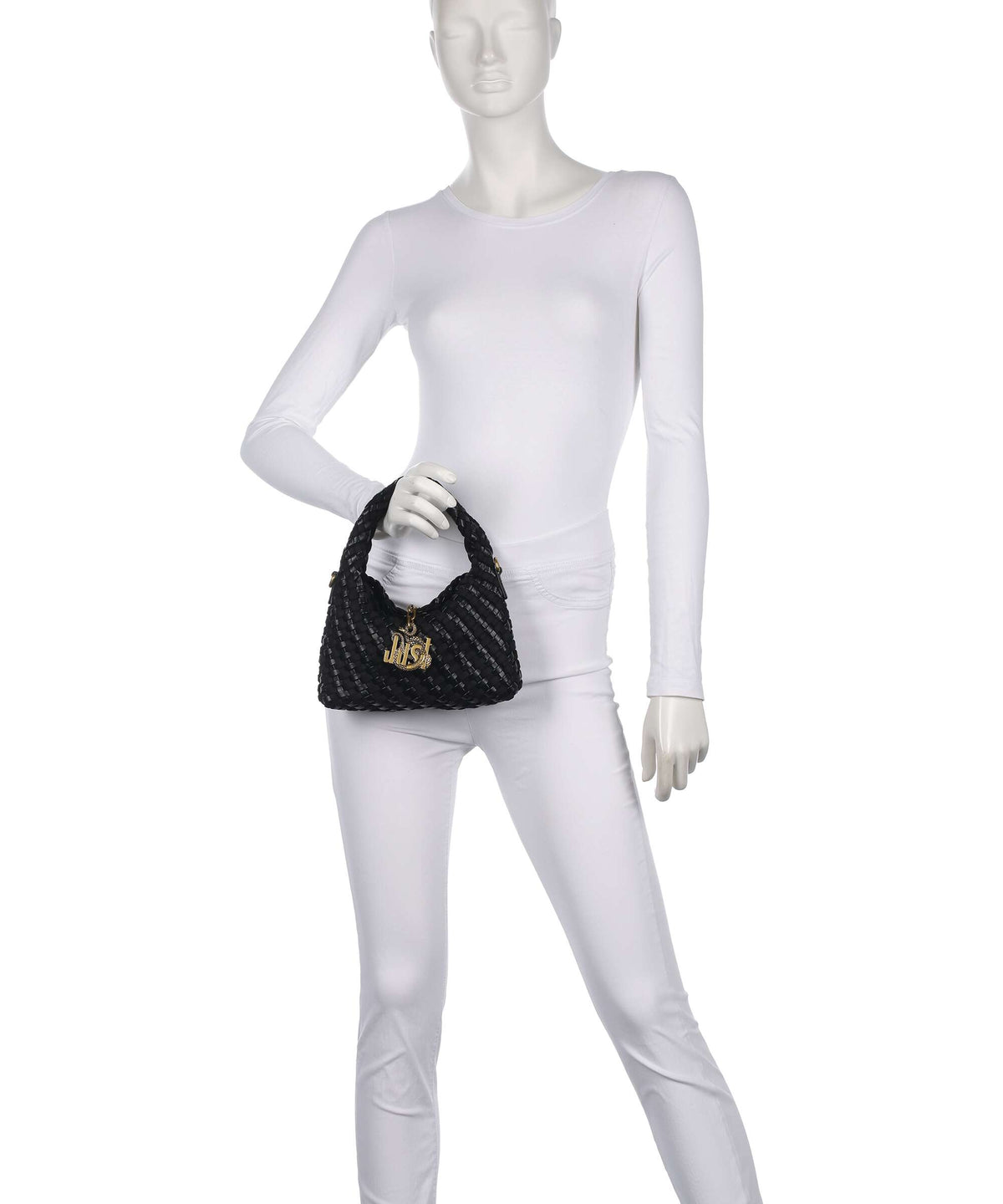 Just Cavalli Woving Handbag black
