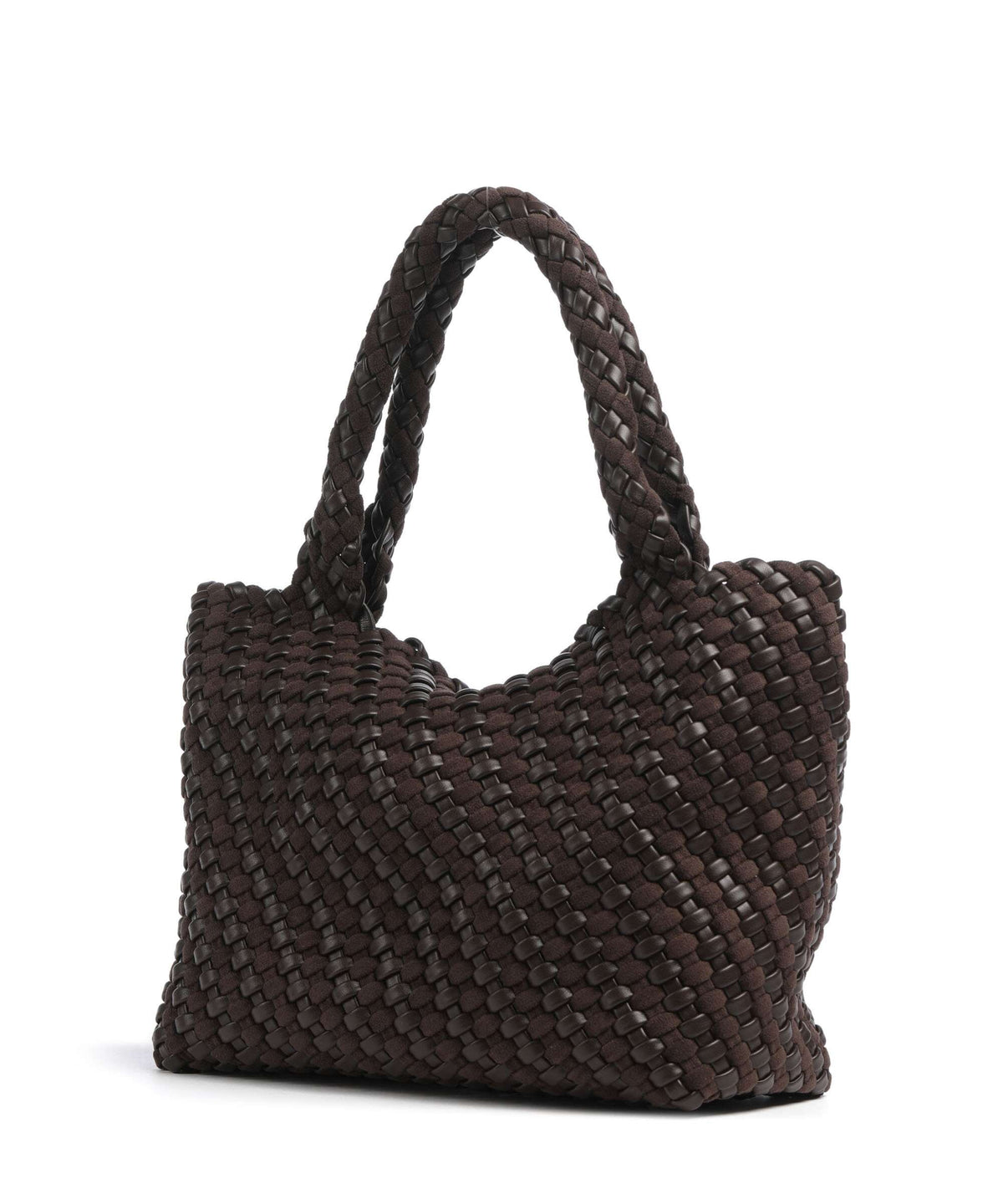 Just Cavalli Woving Hobo bag black coffee
