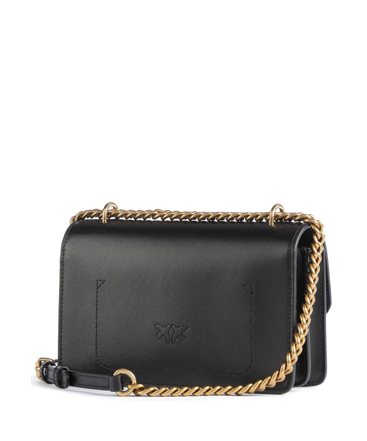 Pinko Love One Mini Shoulder bag nero/antique gold