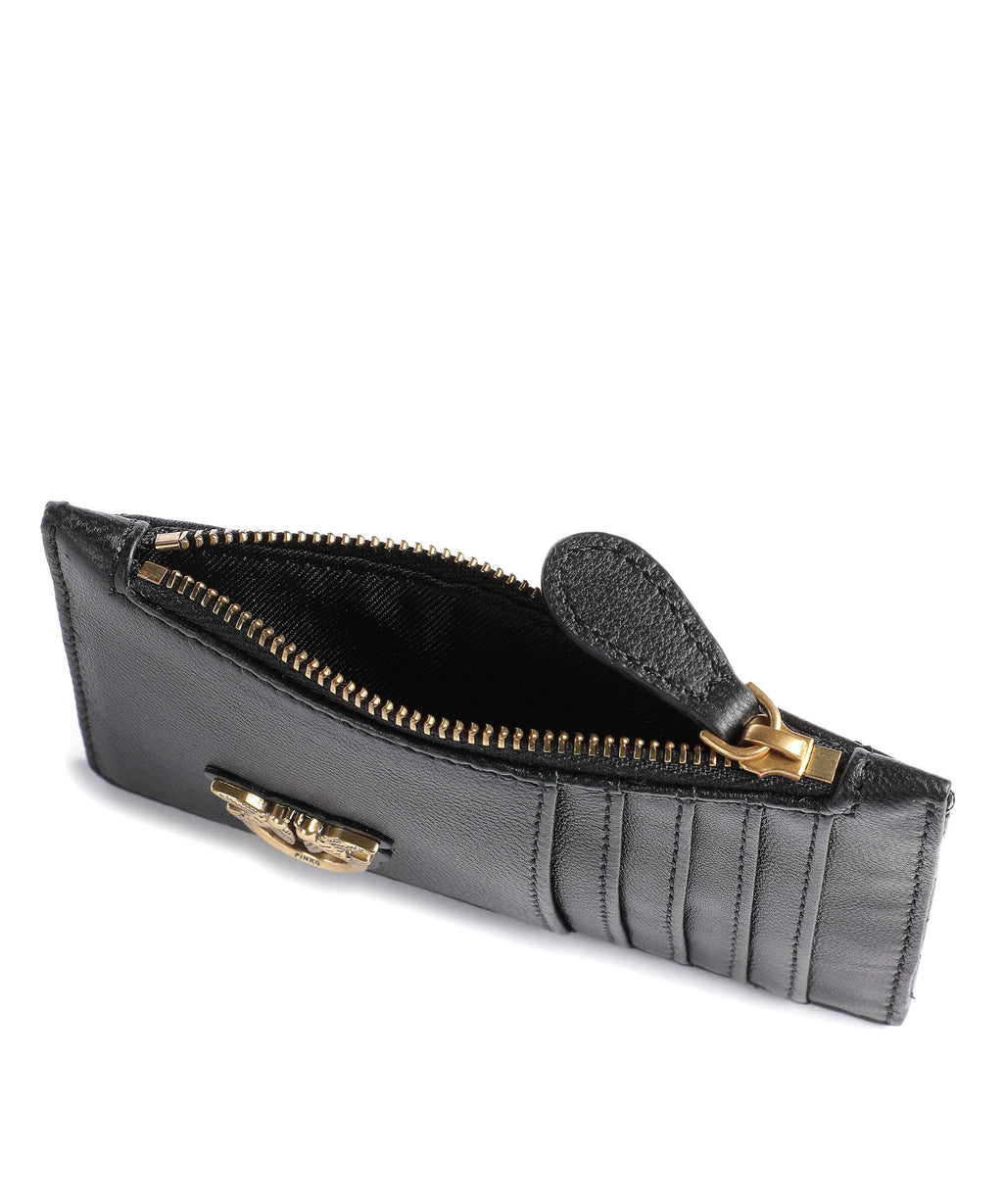 Pinko Airone Credit card holder nero/antique gold