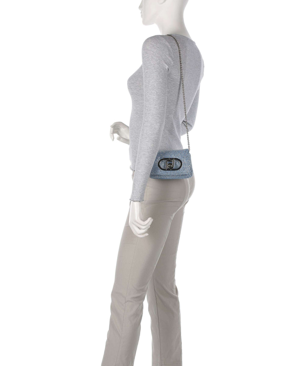 Liu Jo Lapuffy Crossbody bag light denim                   