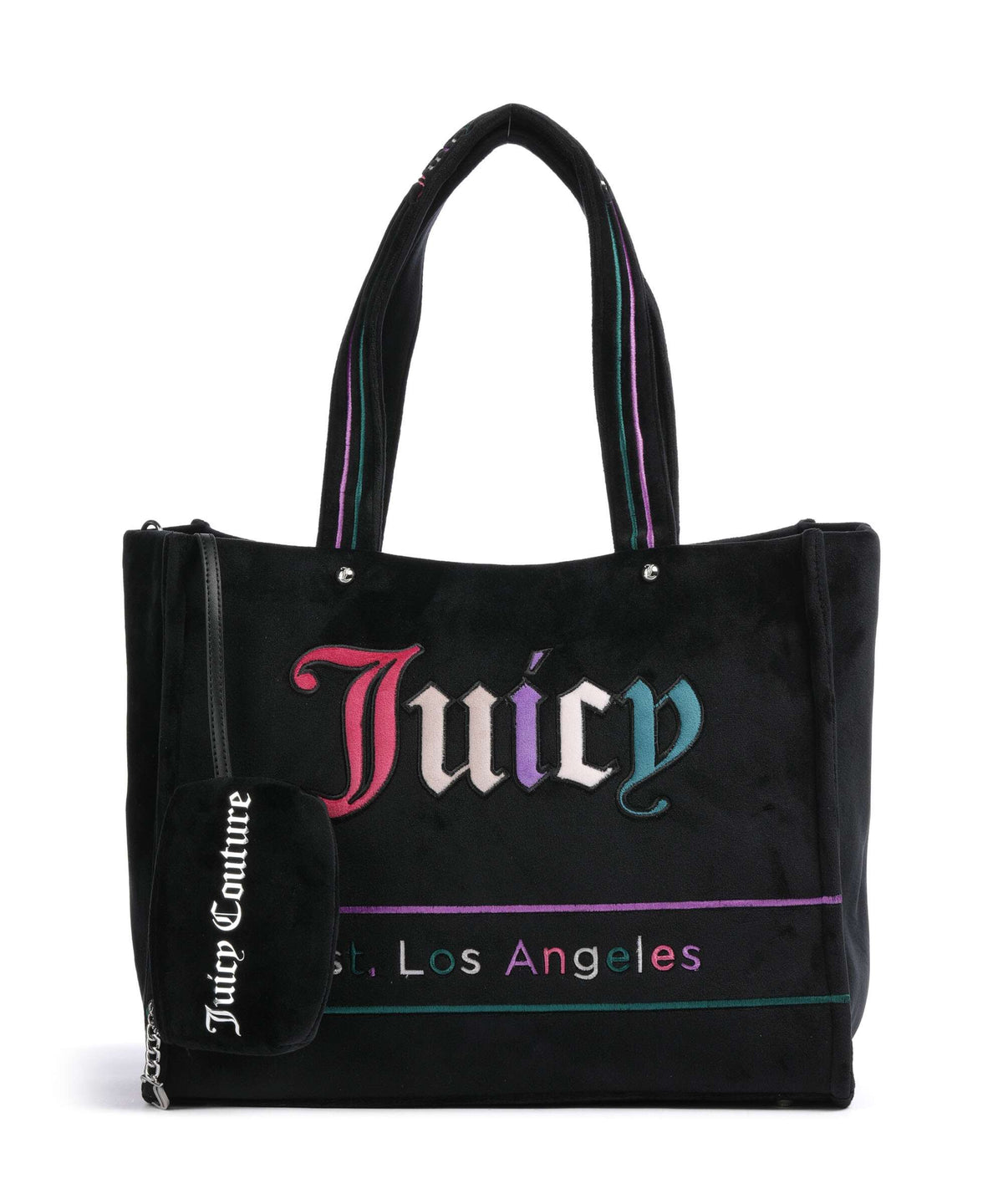 Juicy Couture Iris Velvet L Tote bag black