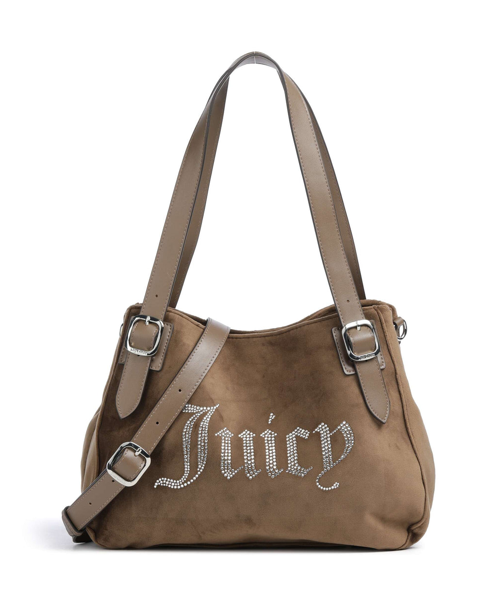 Juicy Couture Kimberly M Hobo bag light java