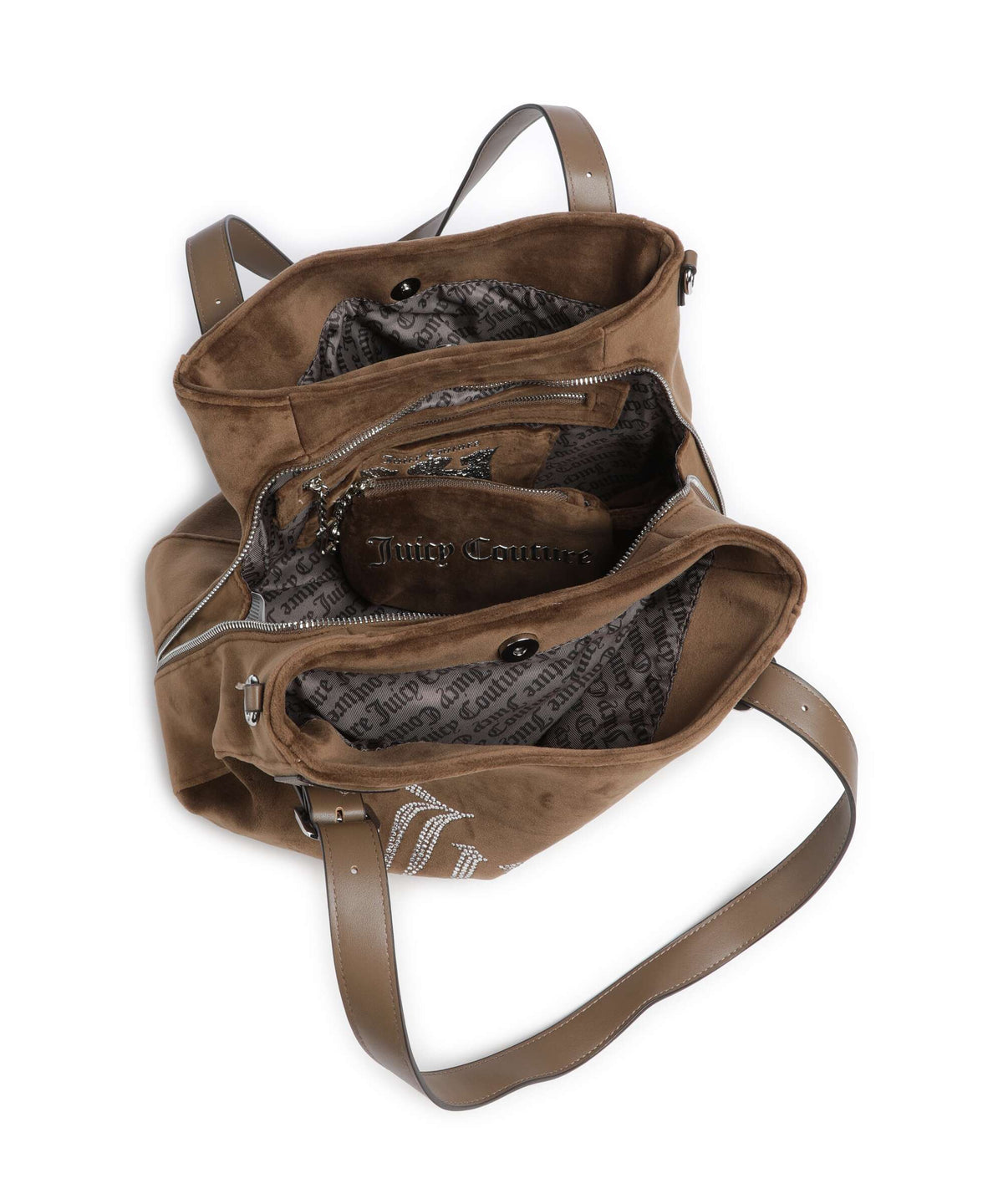 Juicy Couture Kimberly M Hobo bag light java