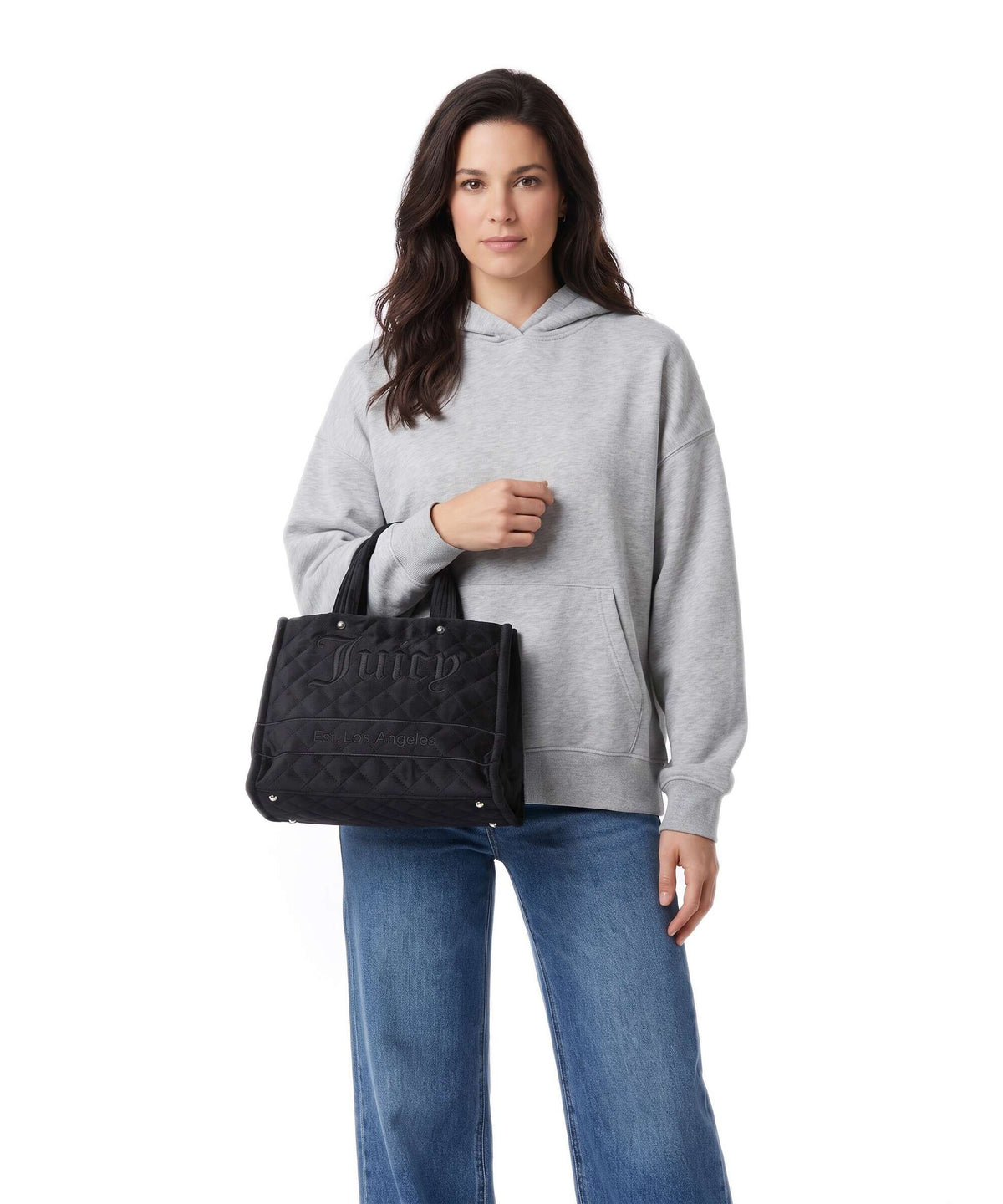 Juicy Couture Iris Quilted M Handbag black