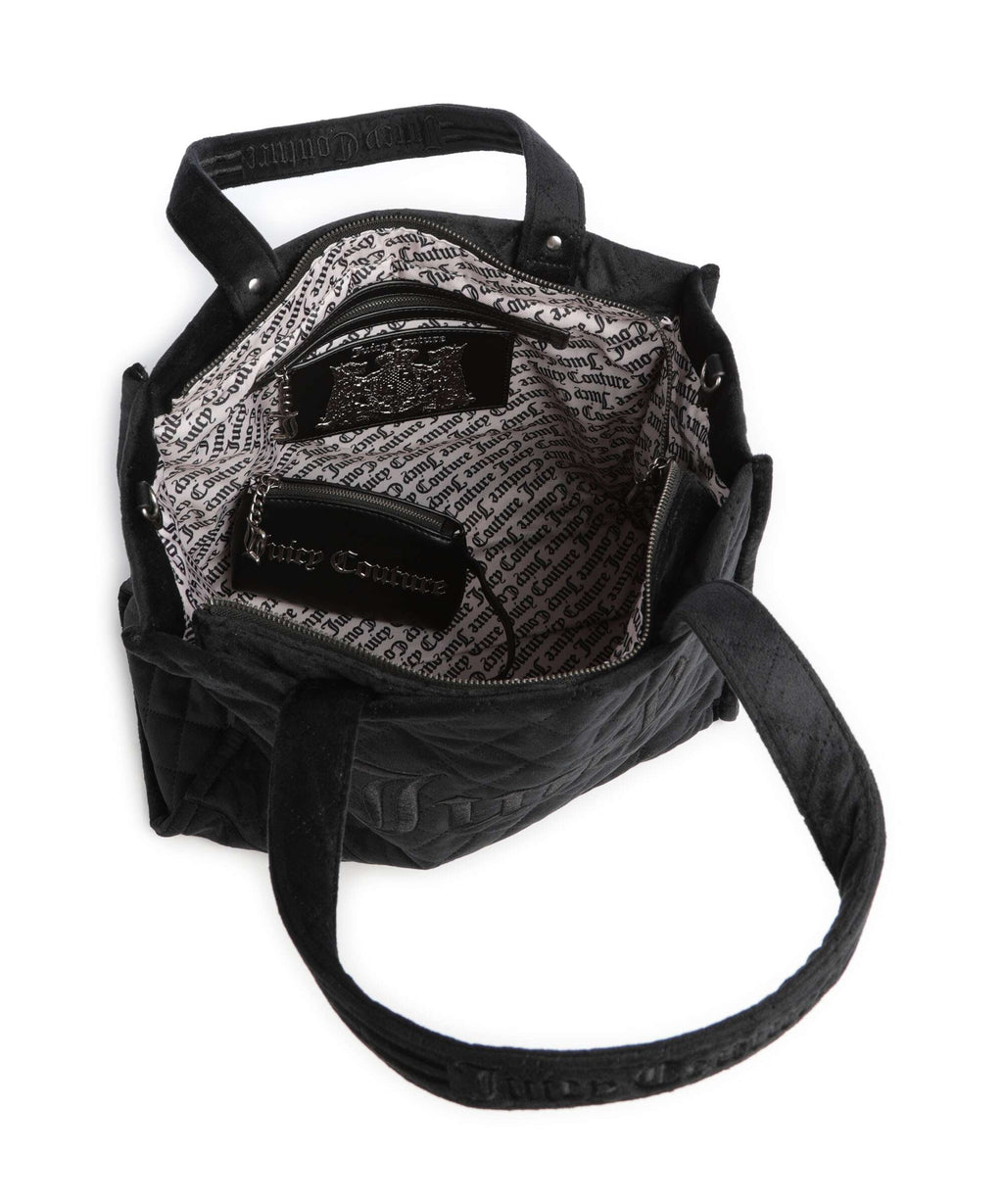 Juicy Couture Iris Quilted L Tote bag black
