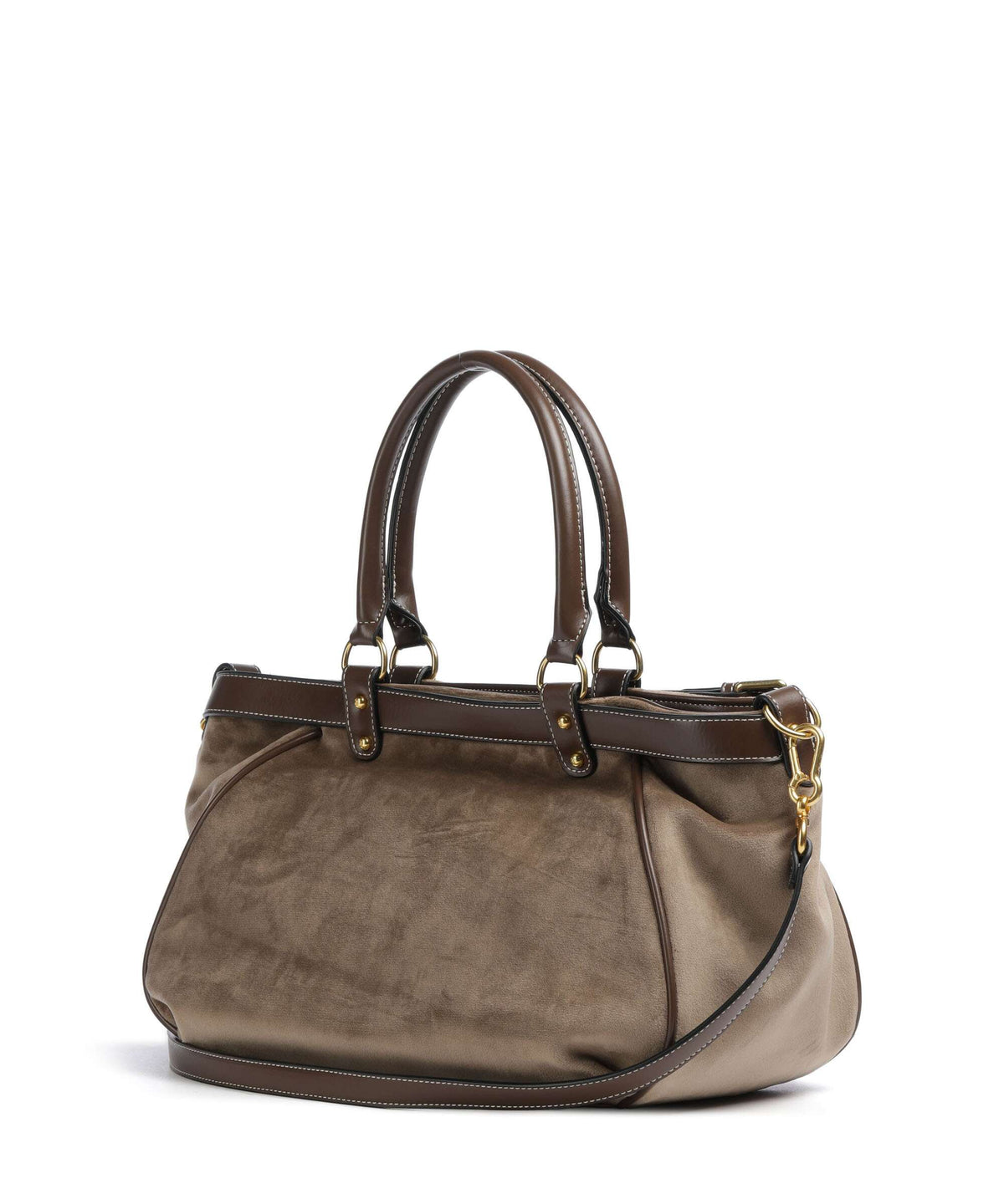 Juicy Couture Twig Narrative Velvet L Tote bag light acorn
