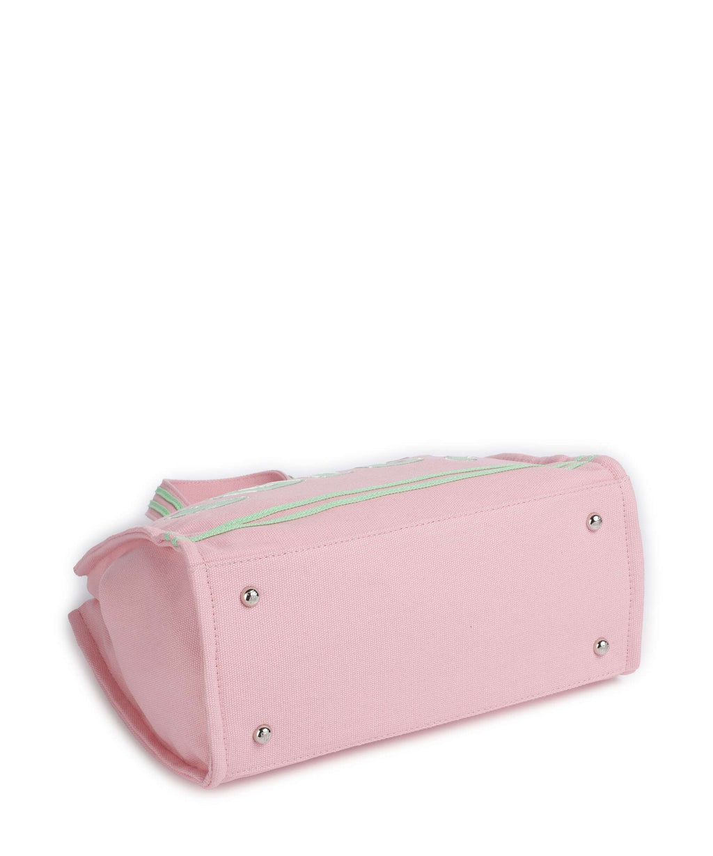 Juicy Couture Iris Patch Canvas M Handbag juicy pink/summer green