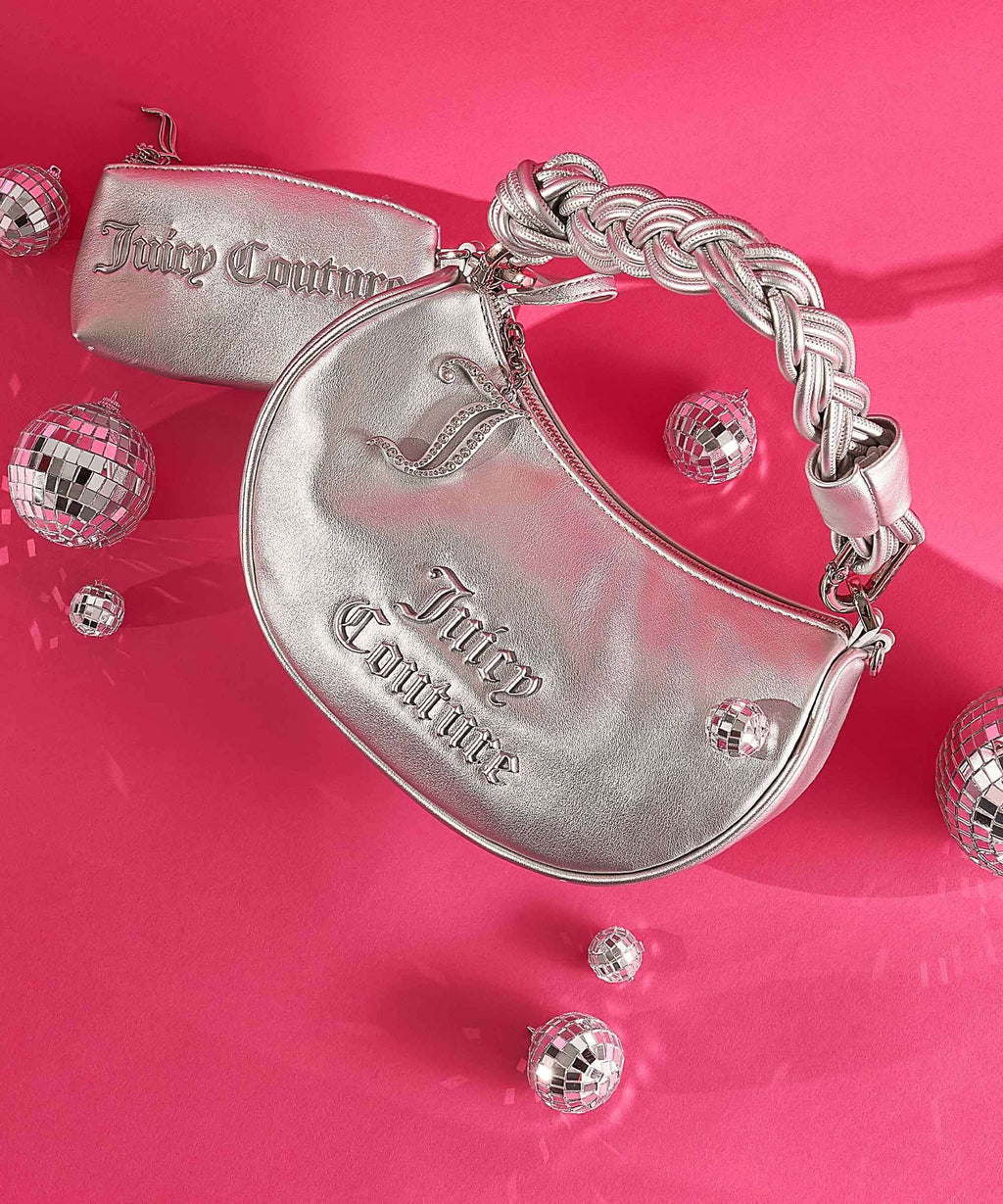 Juicy Couture Blossom Twist S Shoulder bag silver