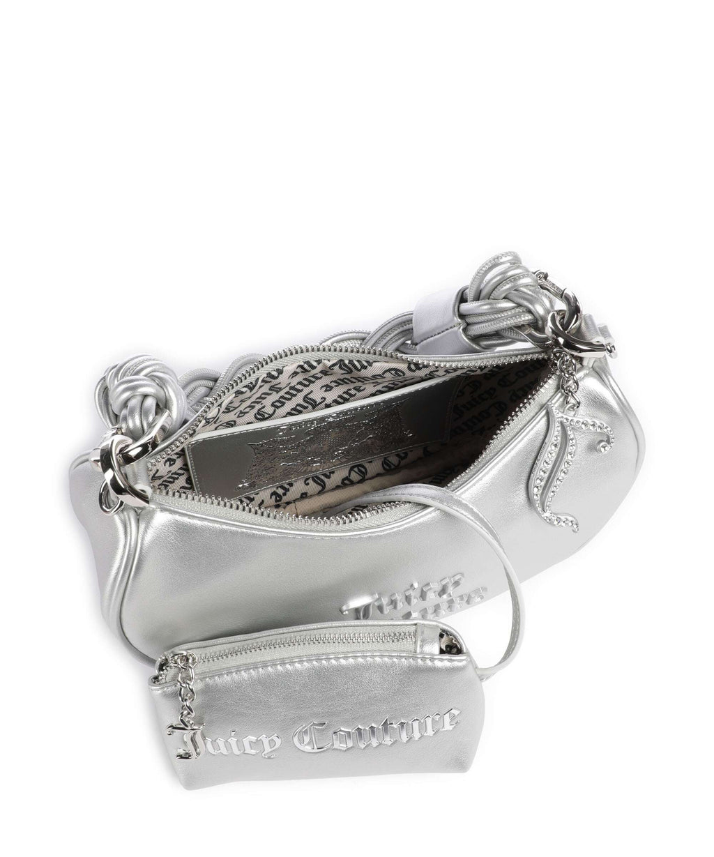 Juicy Couture Blossom Twist S Shoulder bag silver