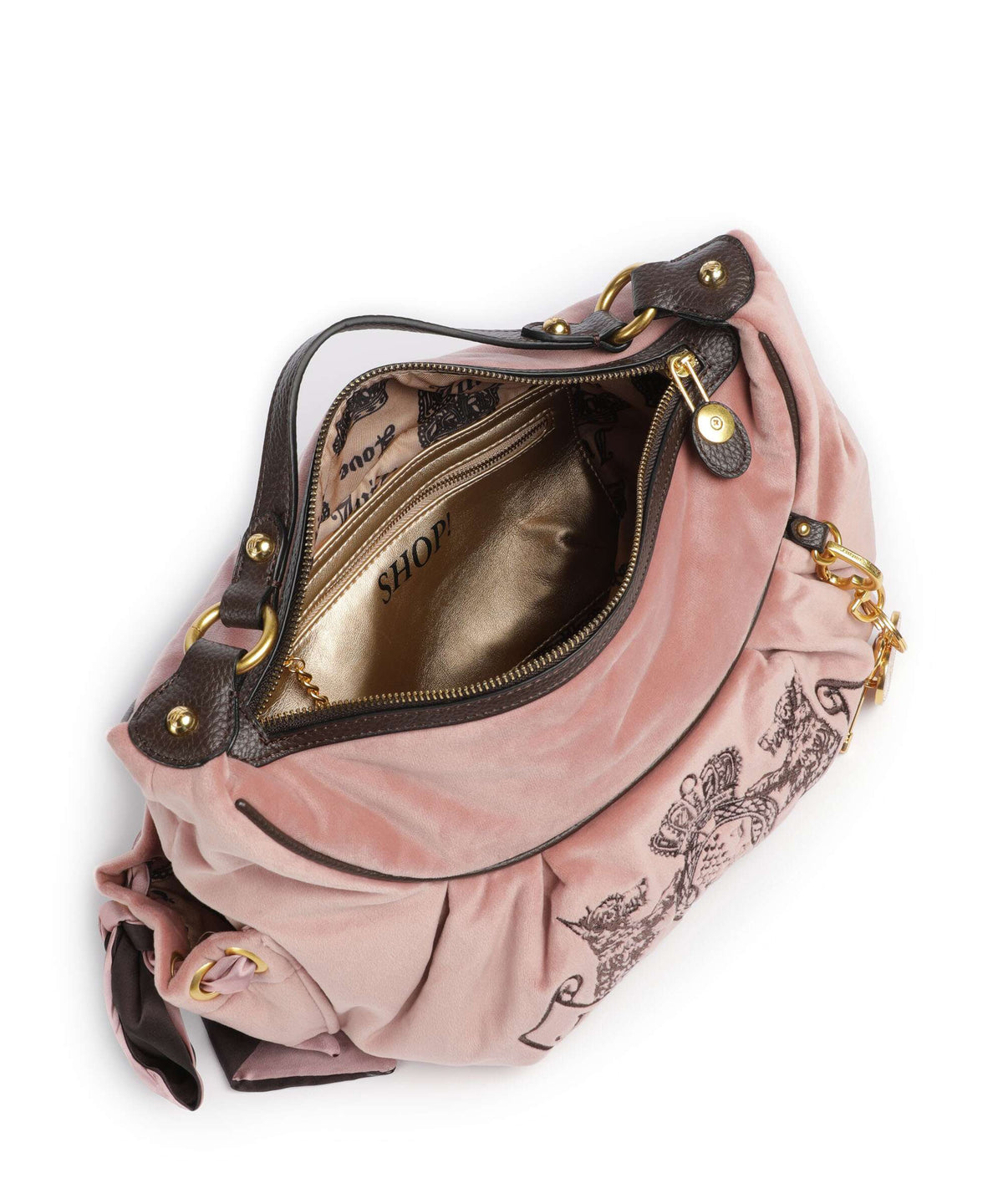 Juicy Couture Daydreamer M Hobo bag powder pink
