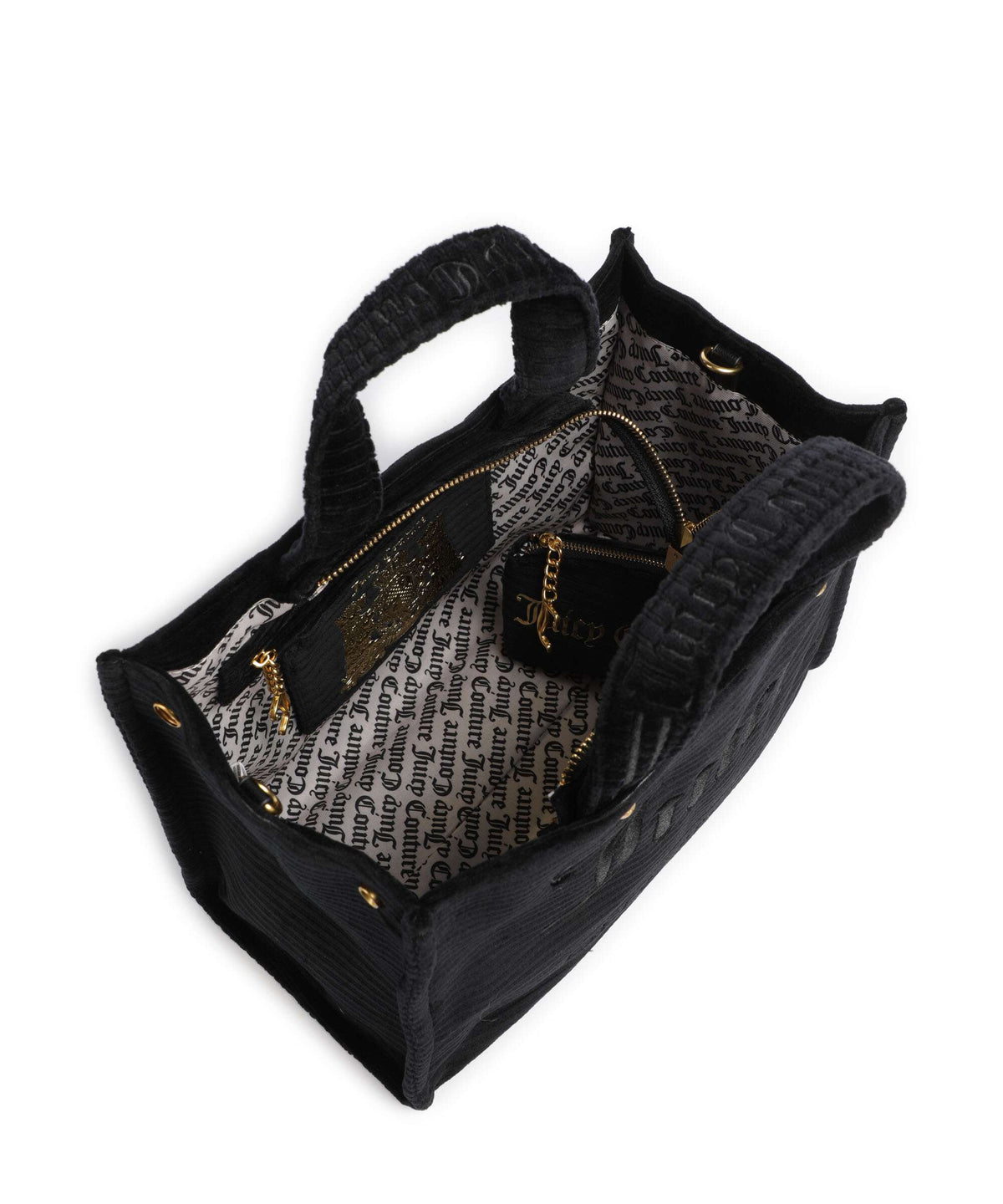 Juicy Couture Iris Velvet M Handbag black