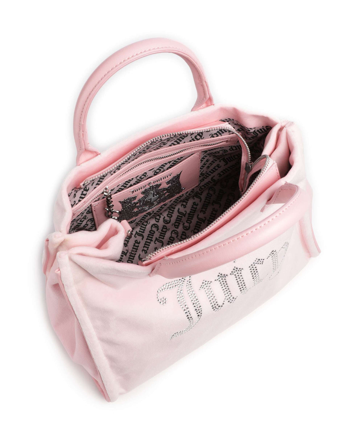 Juicy Couture Iris Velvet M Handbag juicy pink