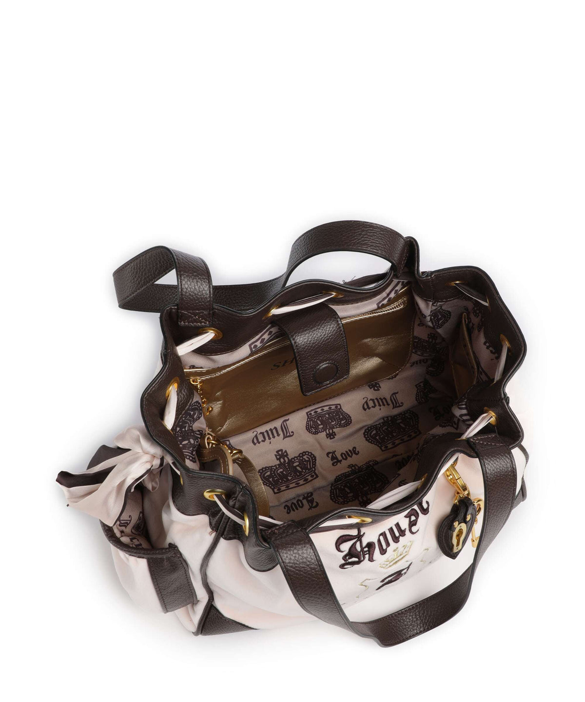 Juicy Couture Heritage L Tote bag pink champagne
