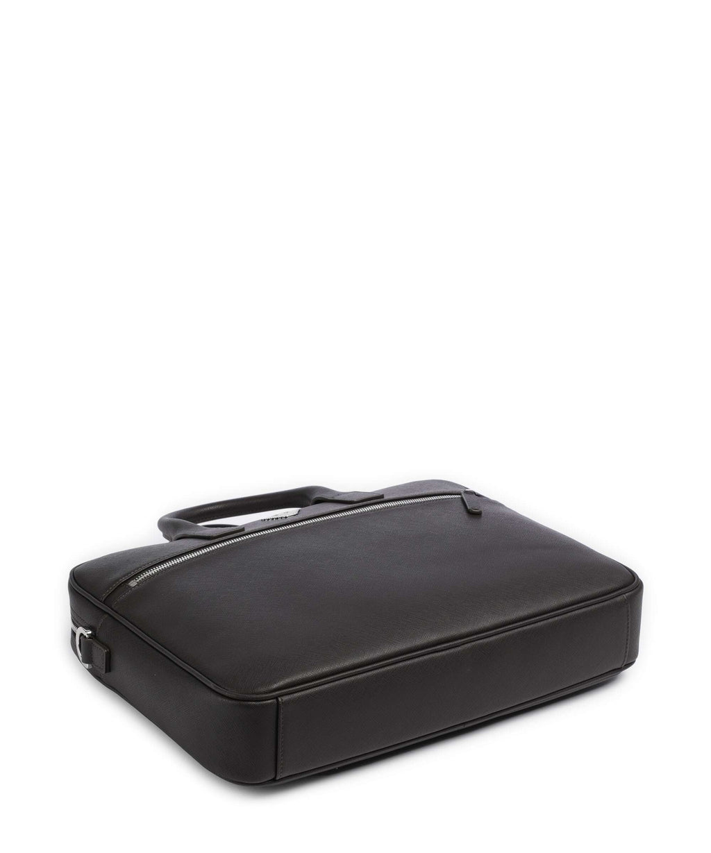 Emporio Armani Business Regenerated Briefcase ebony