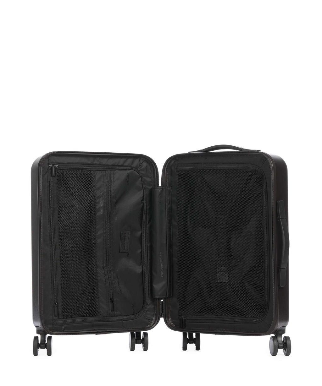 Emporio Armani Business Regenerated Spinner (4 wheels) ebony