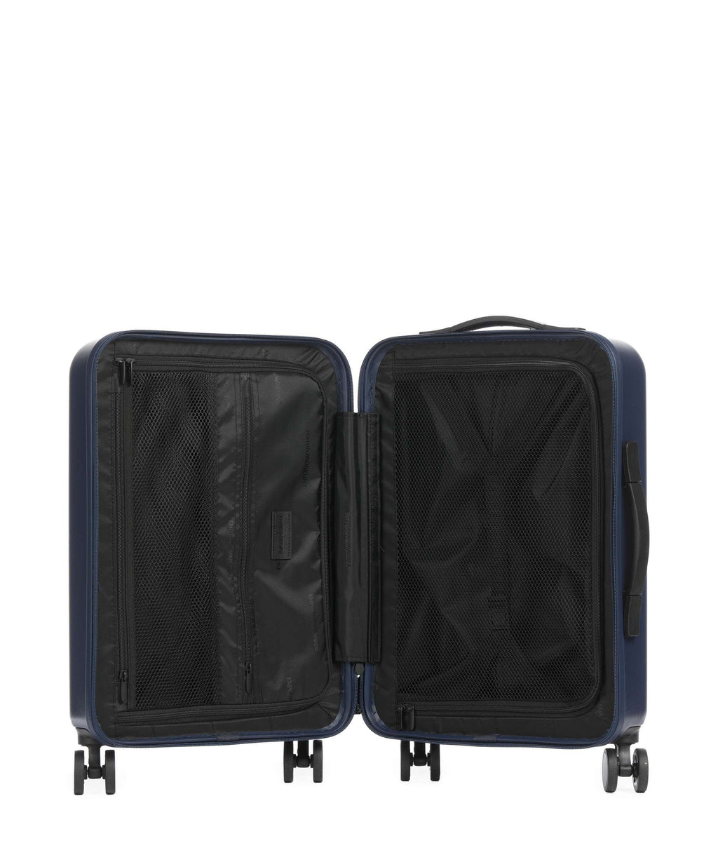 Emporio Armani Business Regenerated Spinner (4 wheels) medieval blue