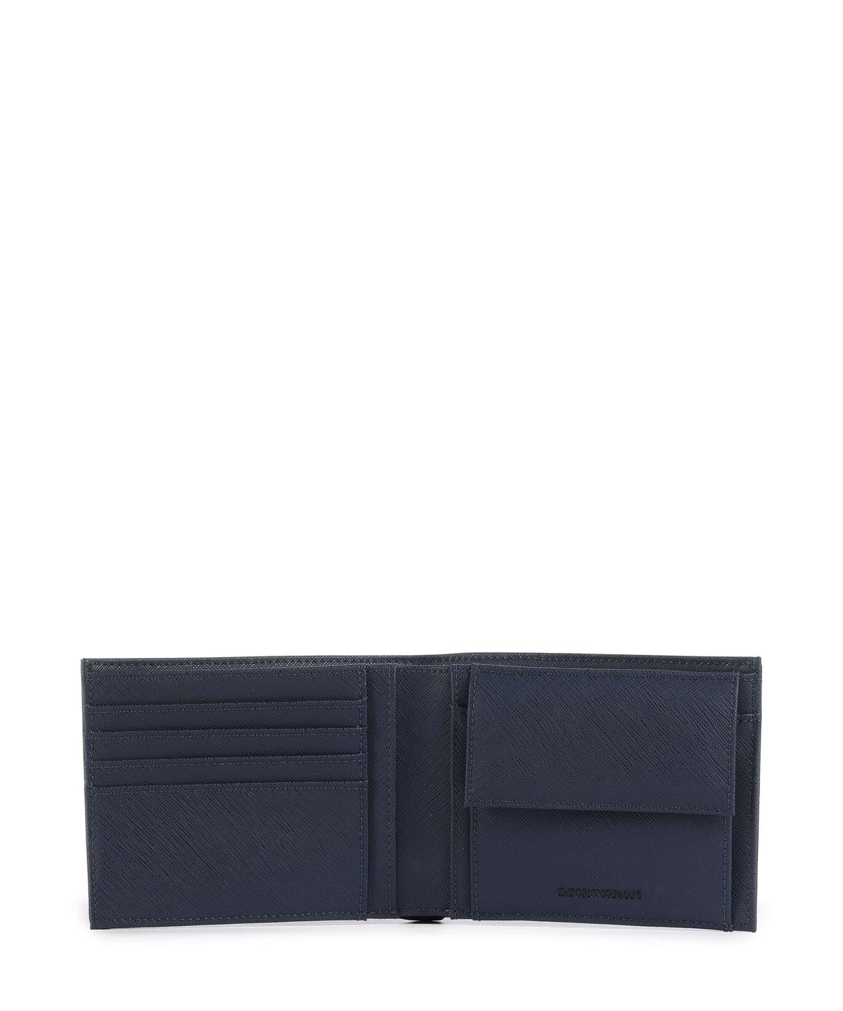 Emporio Armani Saffiano Animation Wallet medieval blue