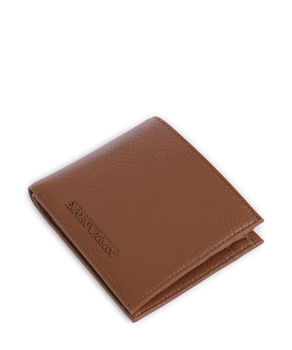 Emporio Armani Business Regenerated Wallet mocha bisque