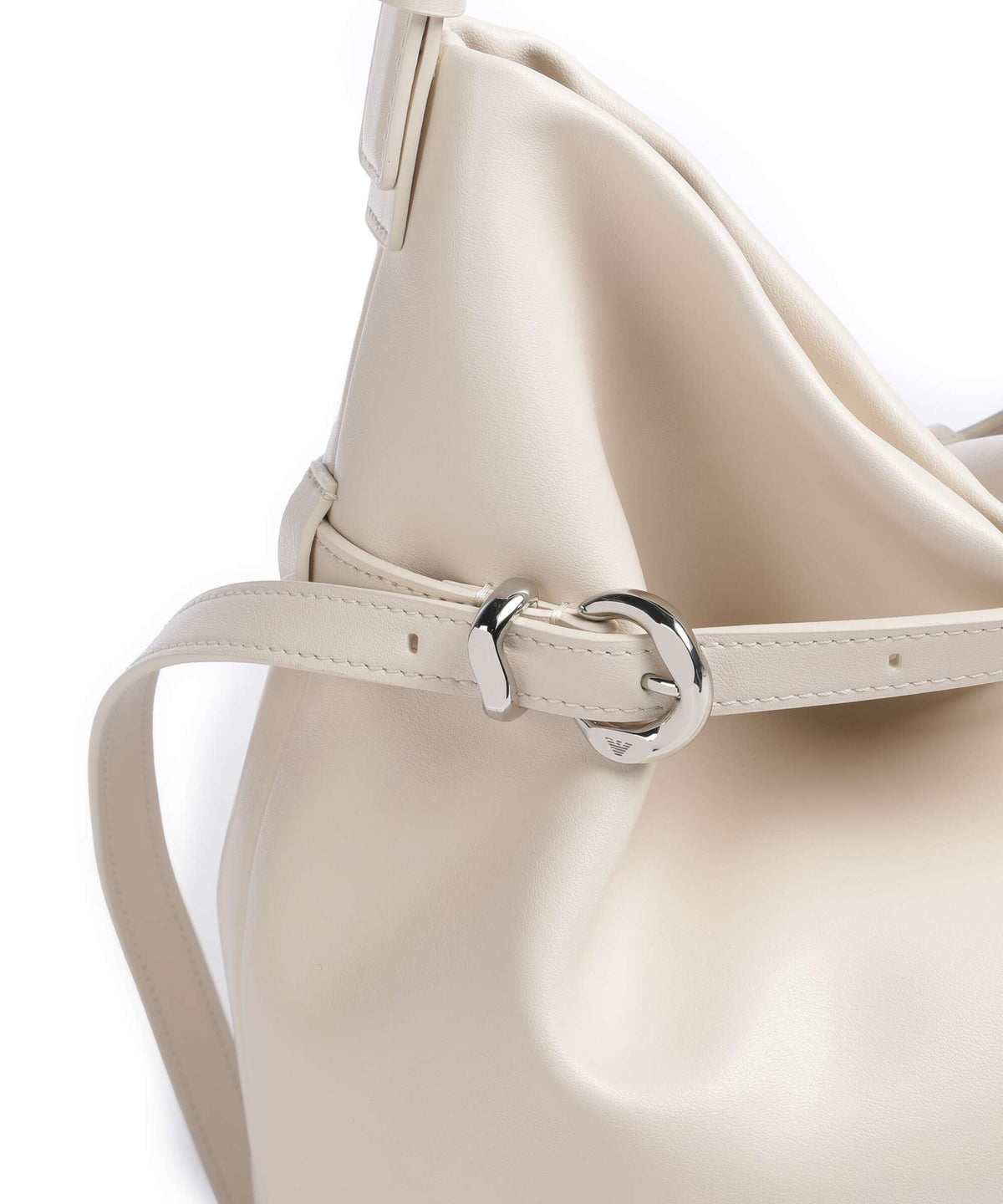 Emporio Armani Deva M Bucket bag marble