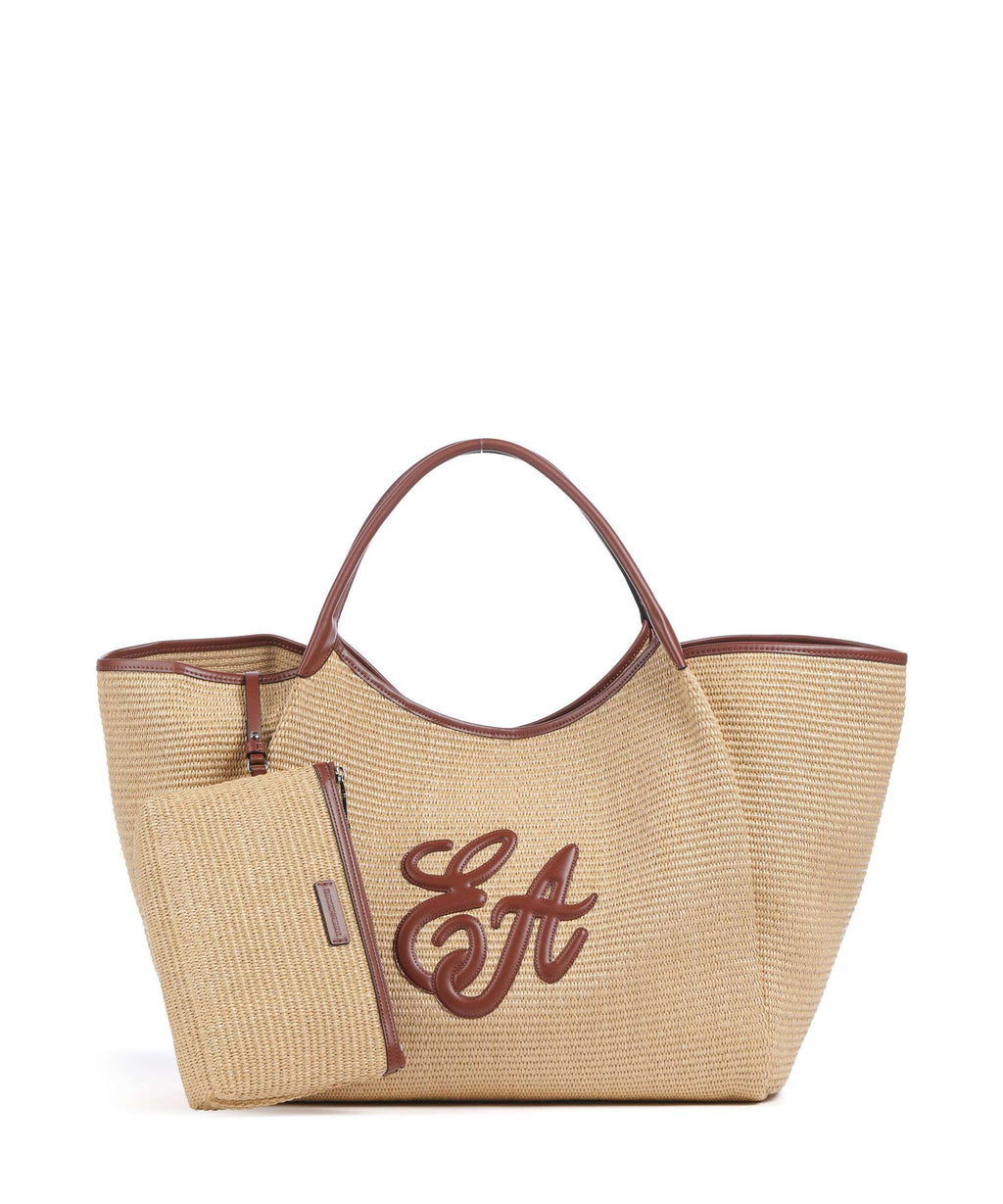 Emporio Armani Durini 24 L Tote bag naturale/siena