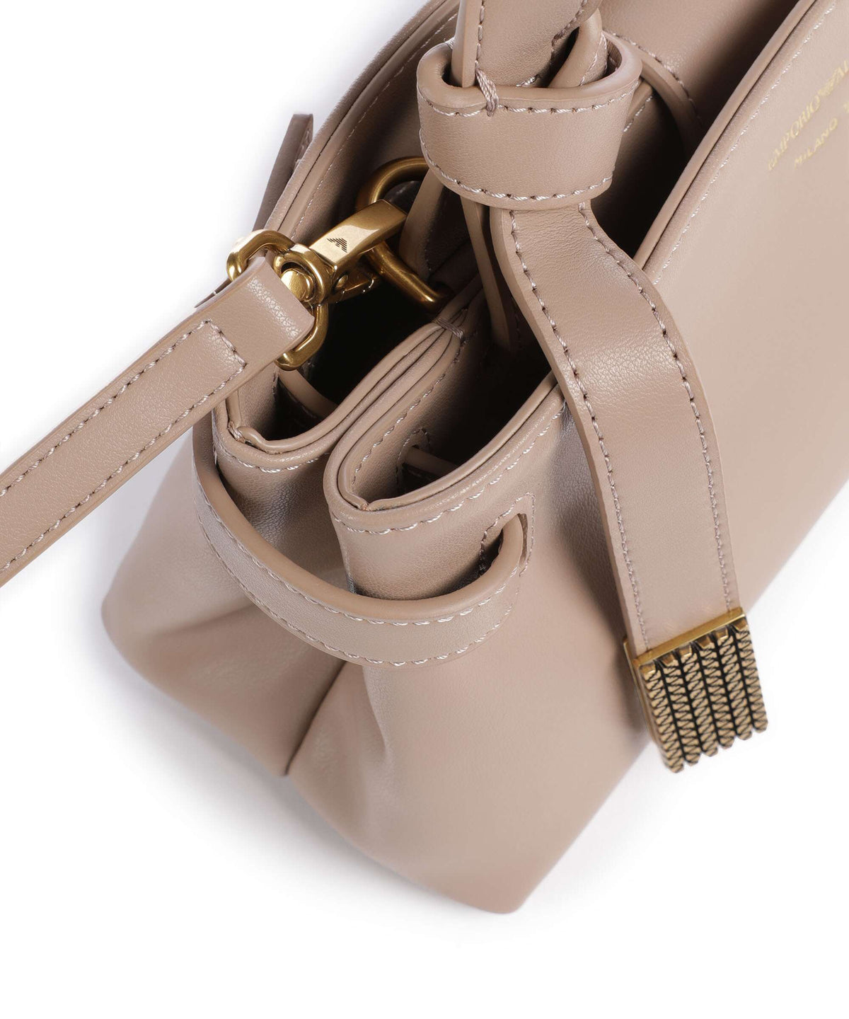 Emporio Armani Nora XS Crossbody bag visone