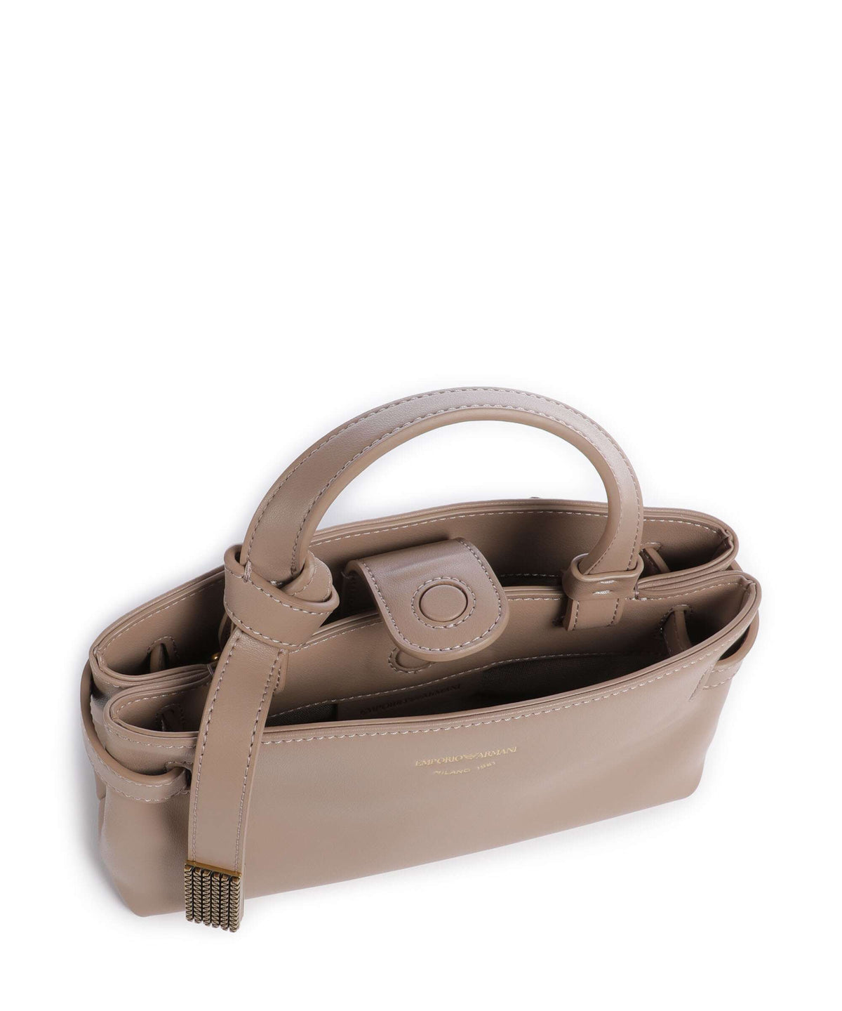 Emporio Armani Nora XS Crossbody bag visone