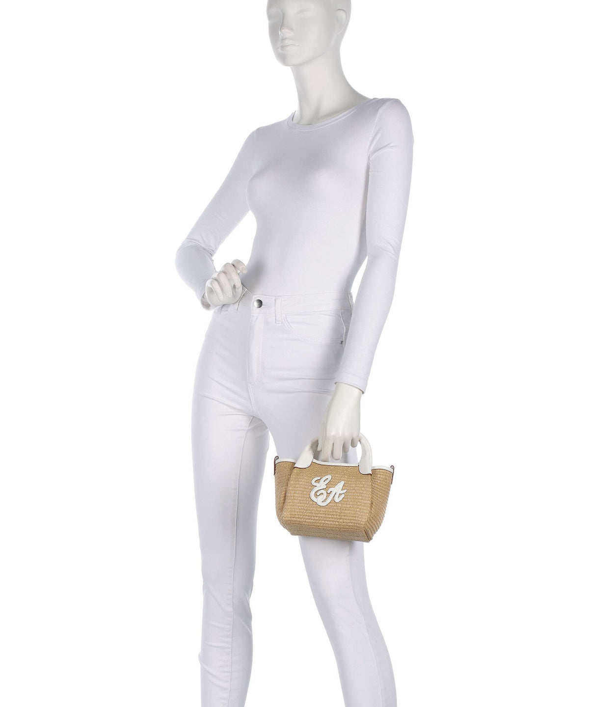 Emporio Armani Durini 24 S Crossbody bag naturale/bianco