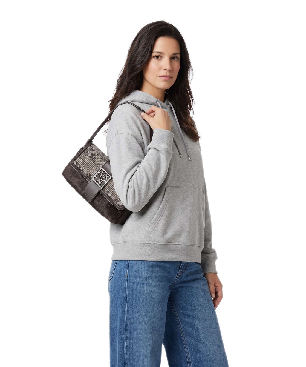 Armani Exchange Susy Soft Shoulder bag antagonist