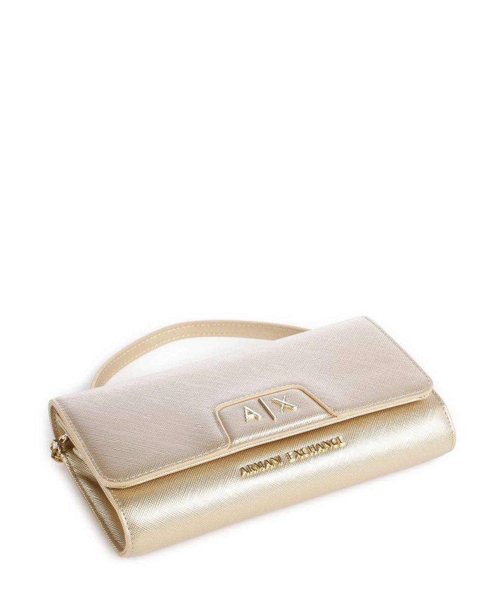 Armani Exchange Amelie Crossbody bag light gold