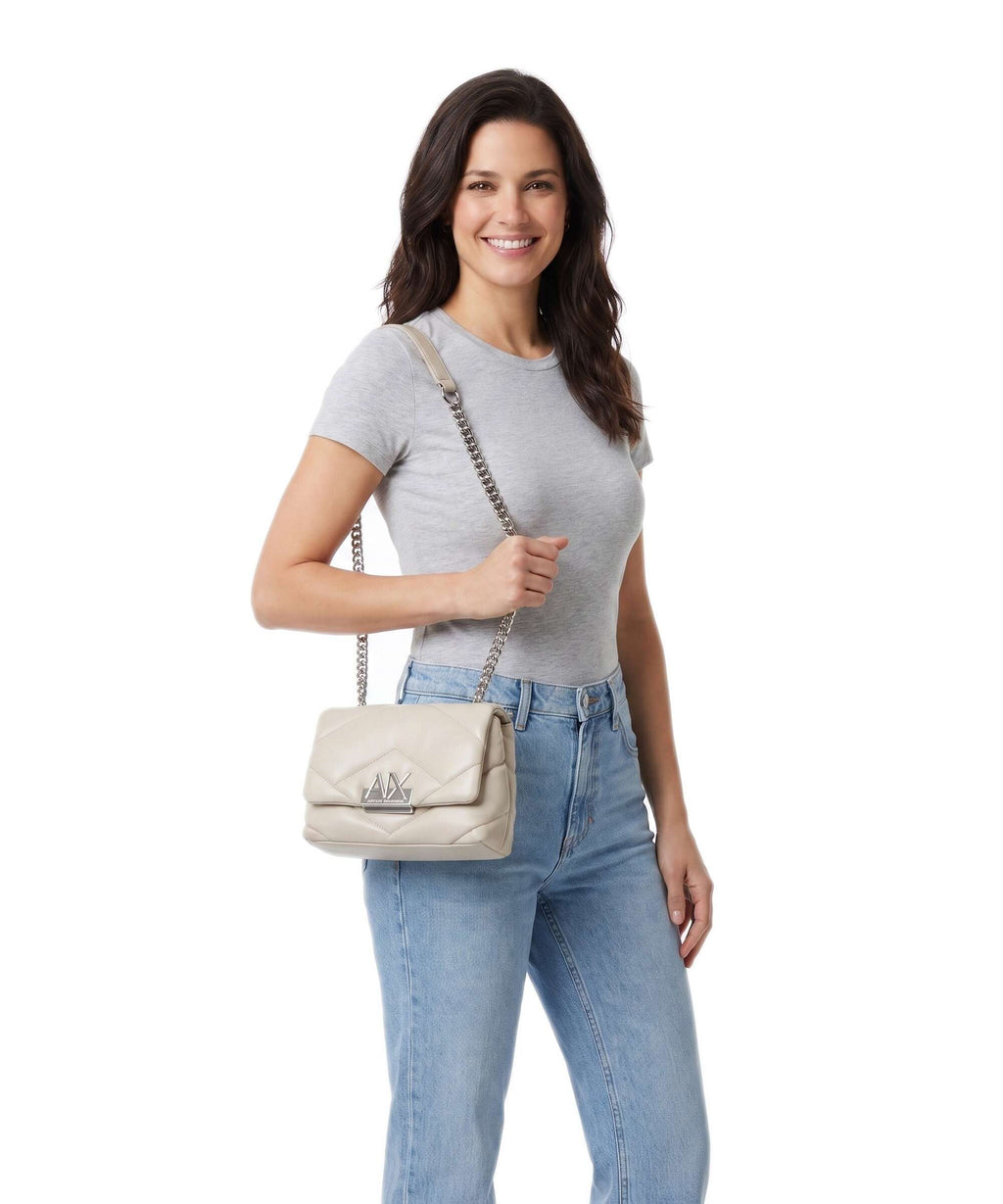 Armani Exchange Vicky Mini Crossbody bag script